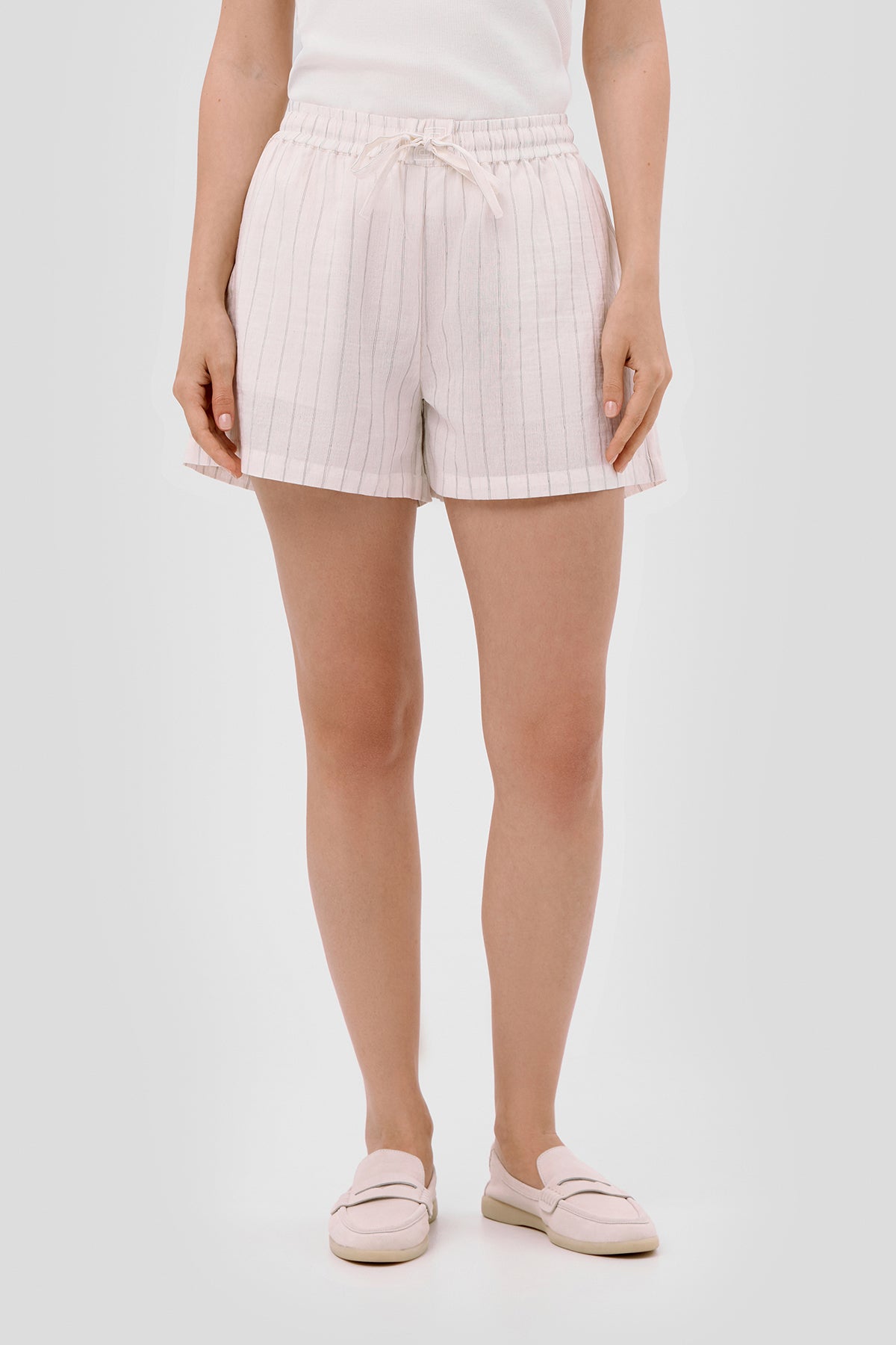 Szorty z lnu