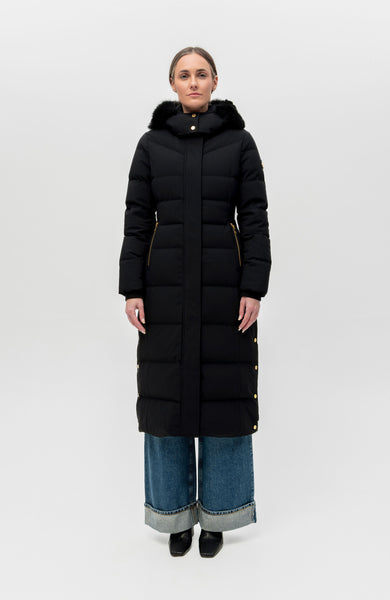 Hooded down parka JOCADA GOLD