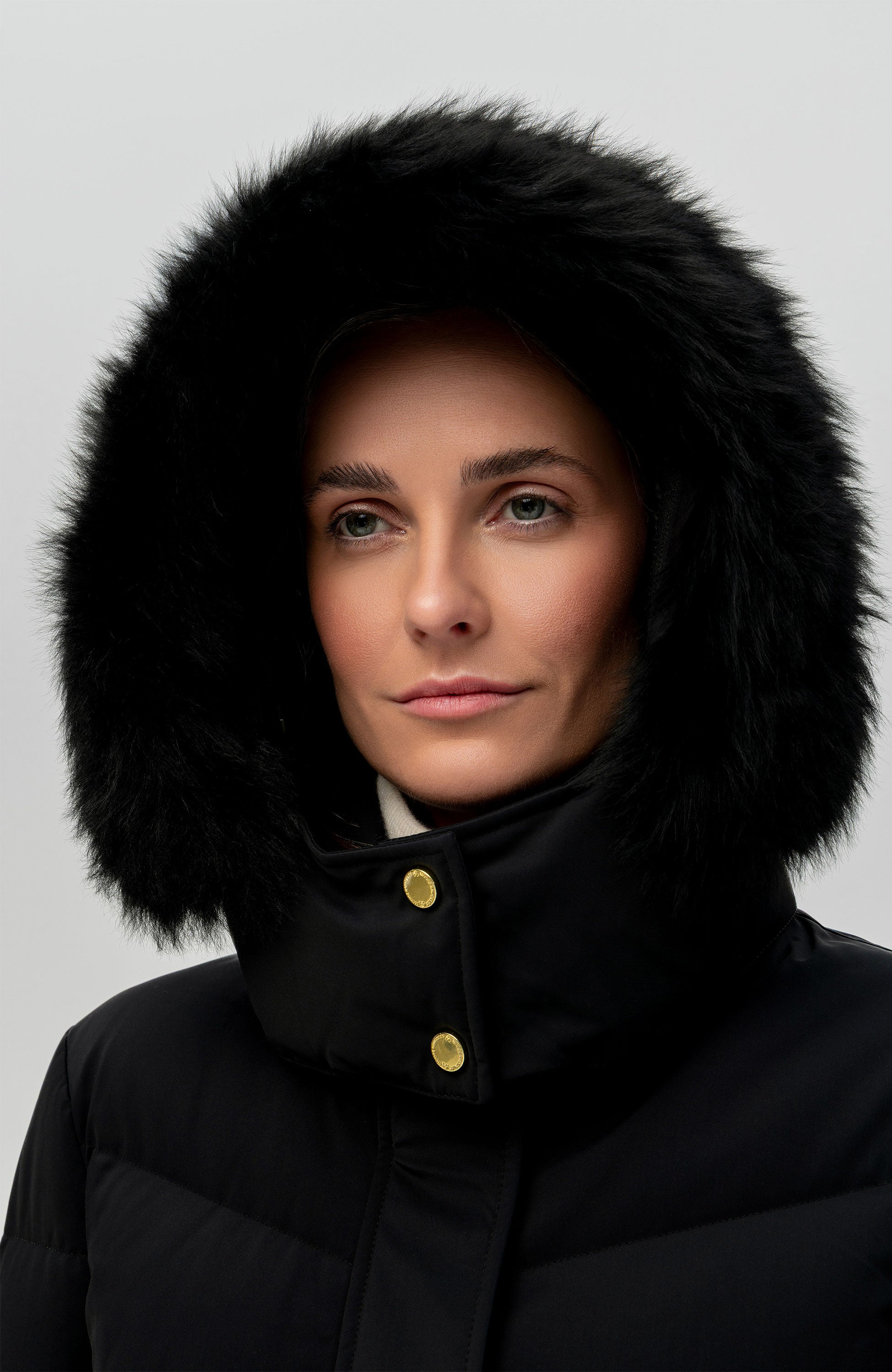 Moose knuckles Black Gold-detail down parka watershed image 6