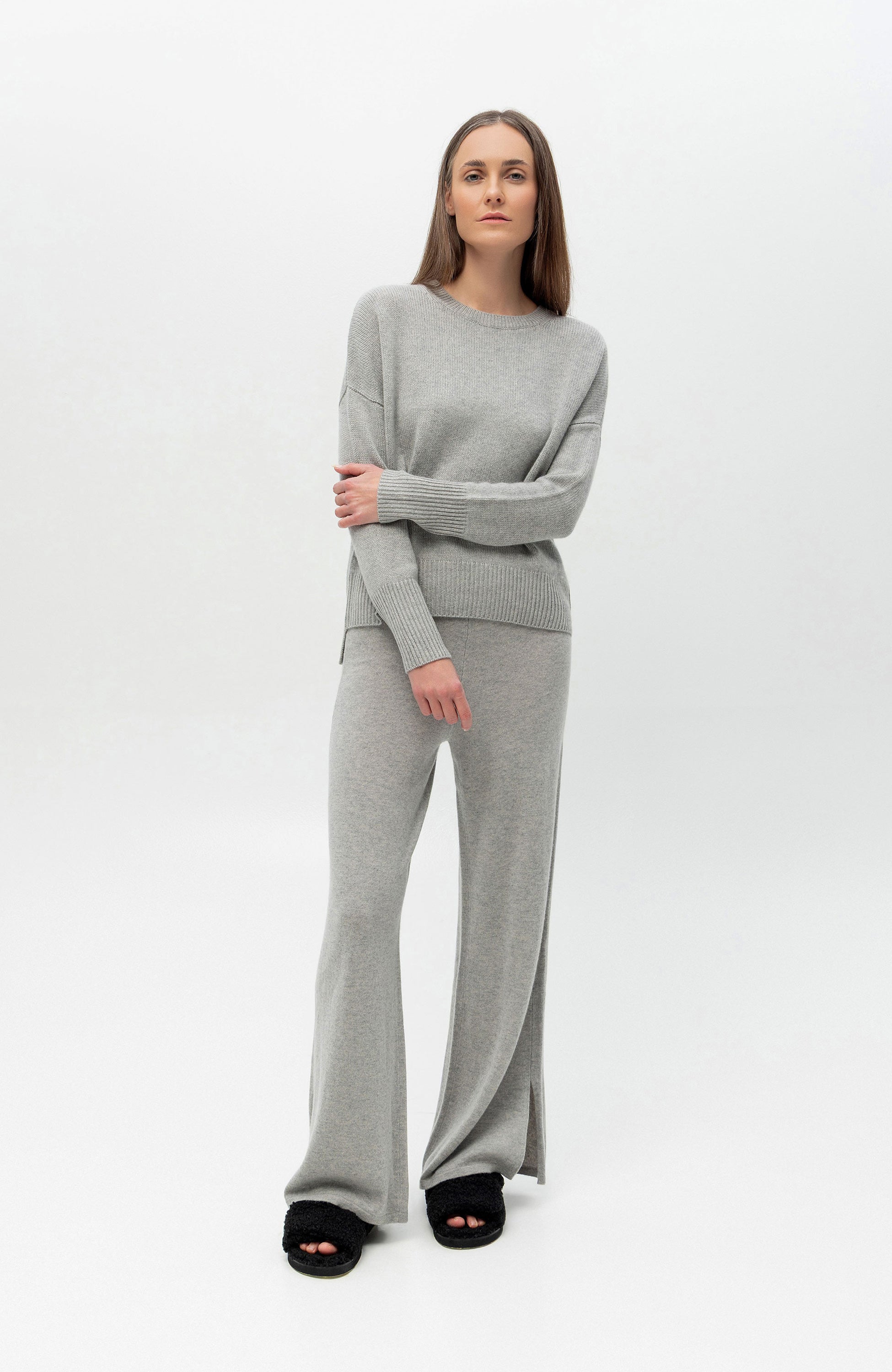 Crewneck cashmere sweater MILA