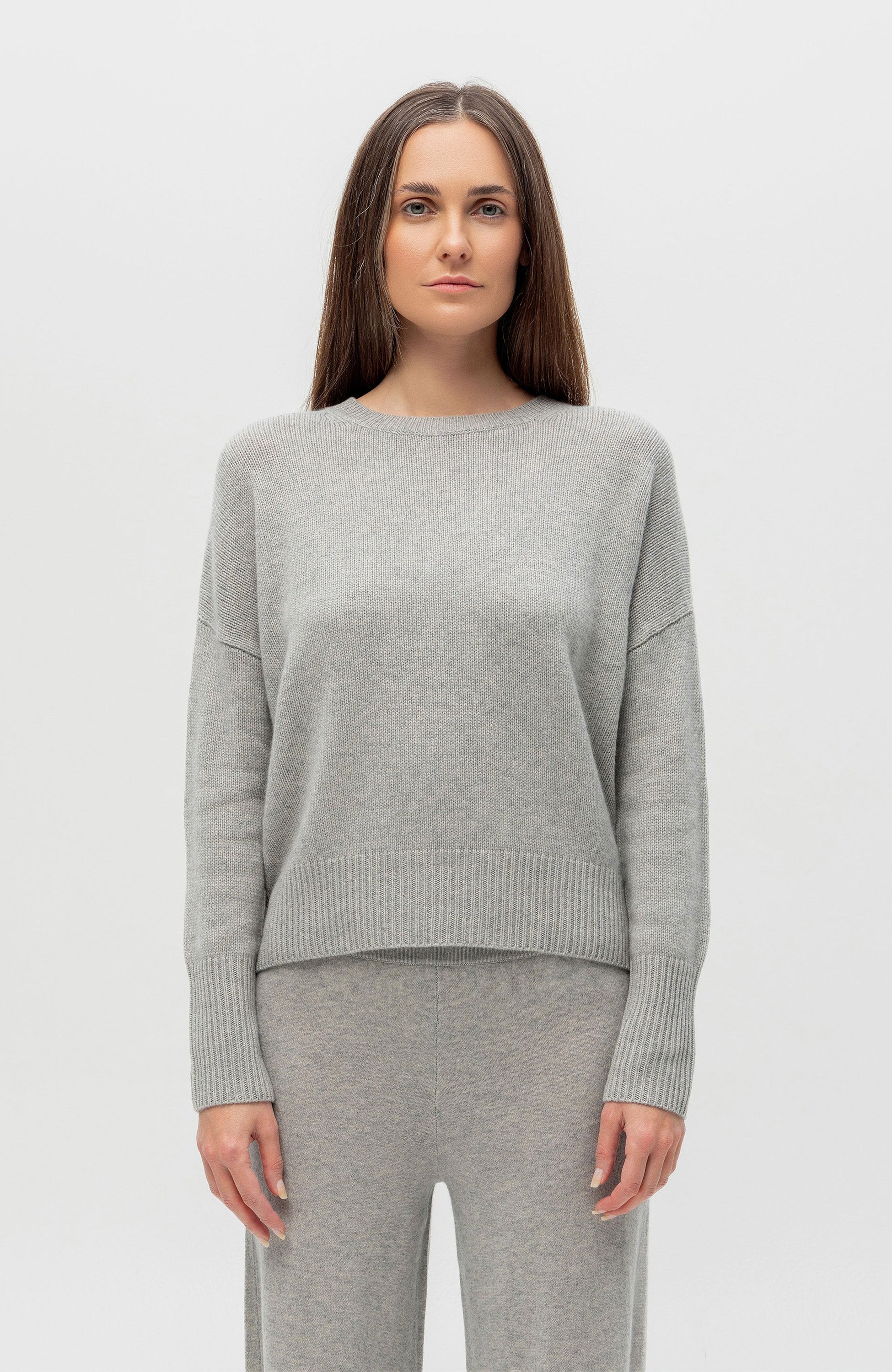 Crewneck cashmere sweater MILA