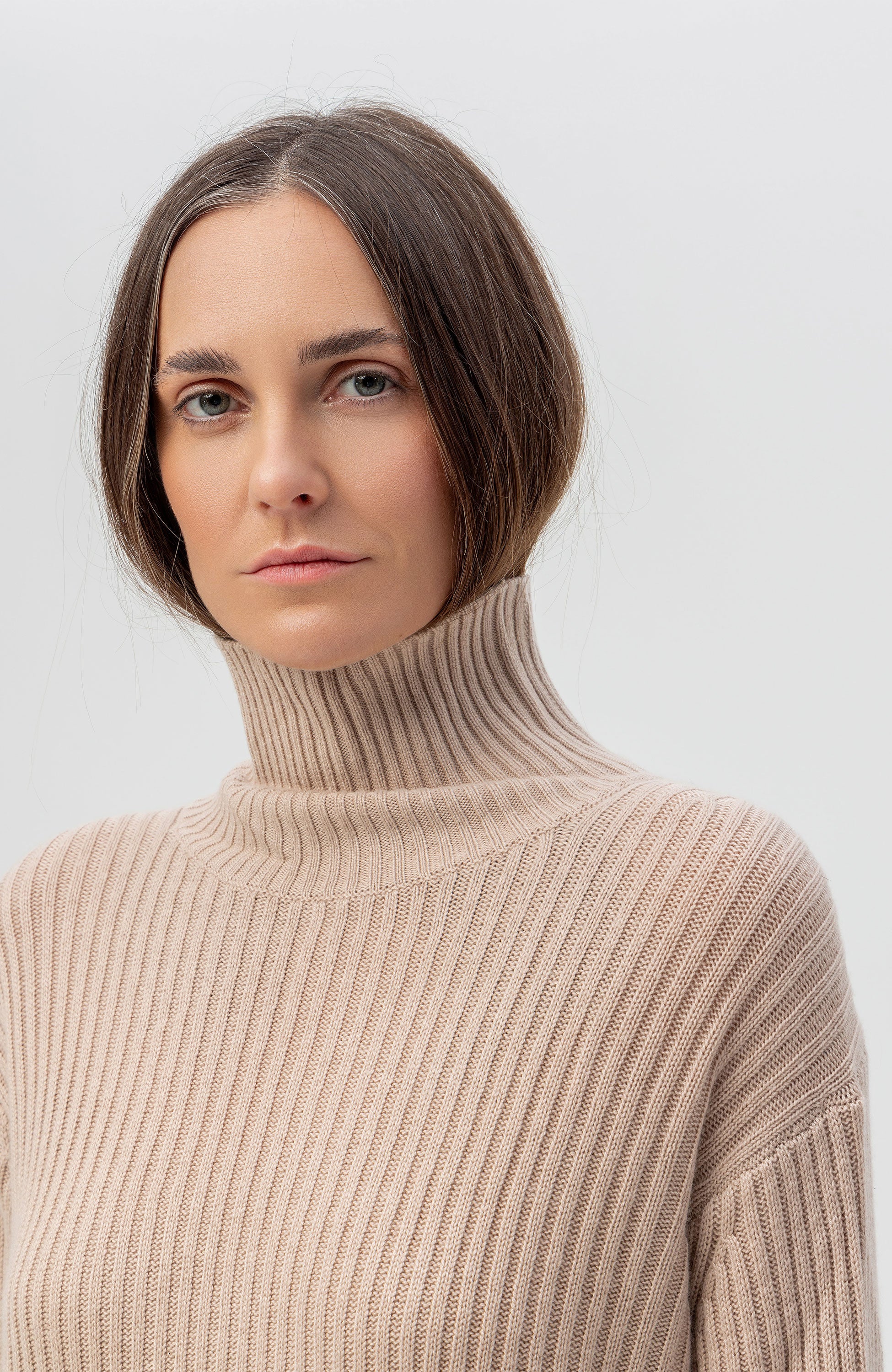 Ftc cashmere Beige Kašmiiri segust pullover image 6
