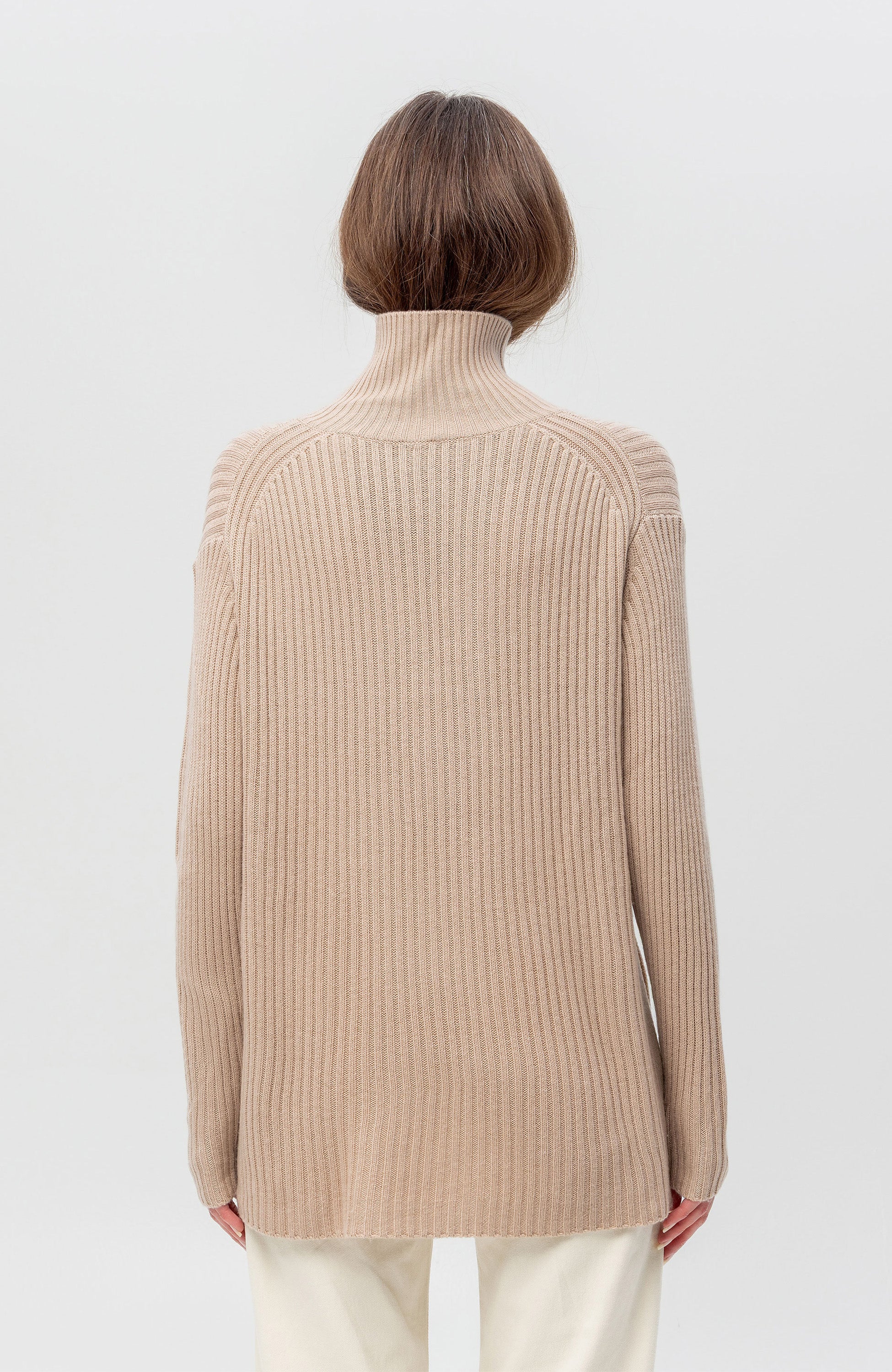 Ftc cashmere Beige Kašmiiri segust pullover image 5