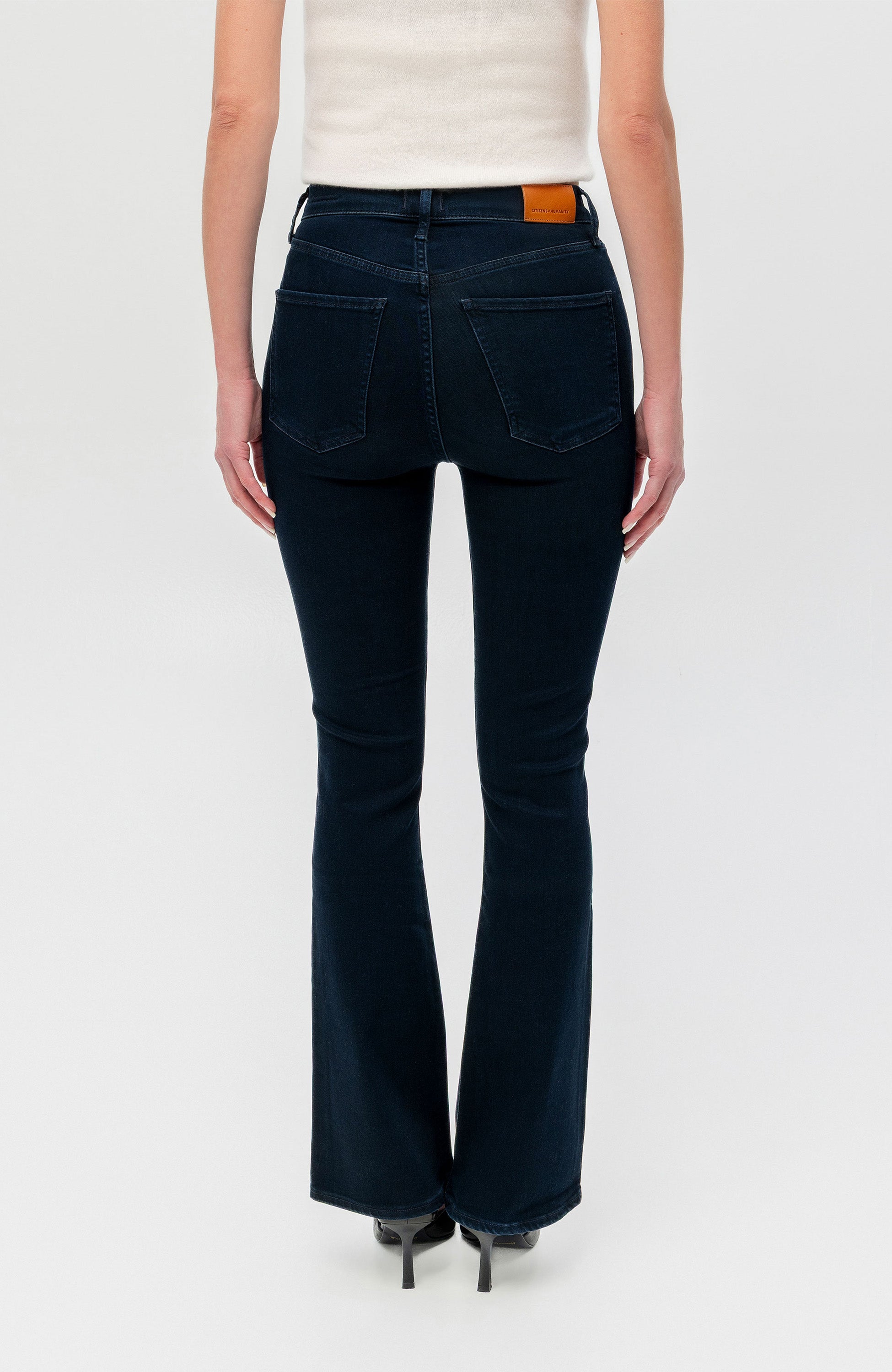 Citizens of humanity Navy High-rise bootcut jeans lilah image 4