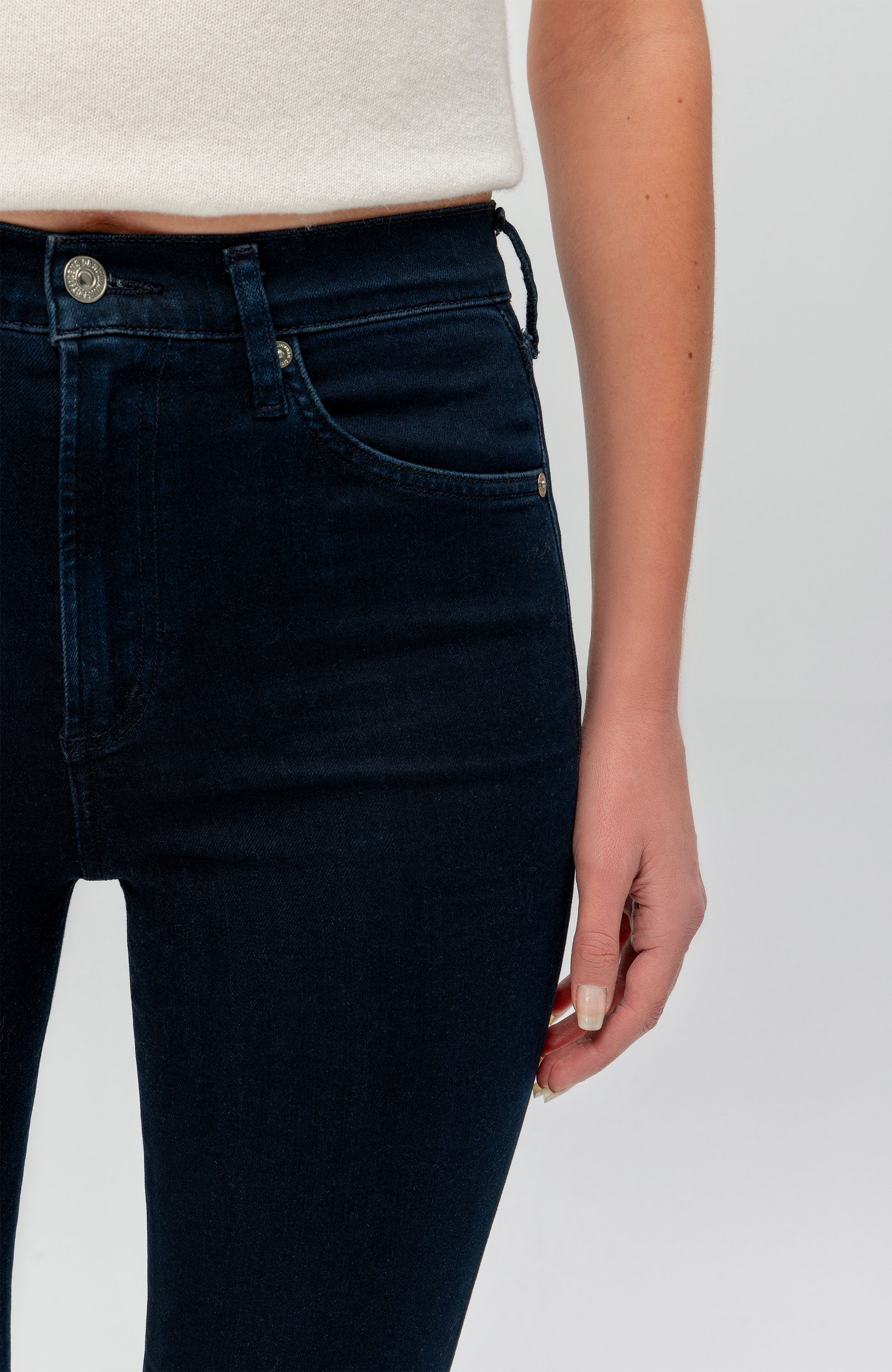 Citizens of humanity Navy High-rise bootcut jeans lilah image 5