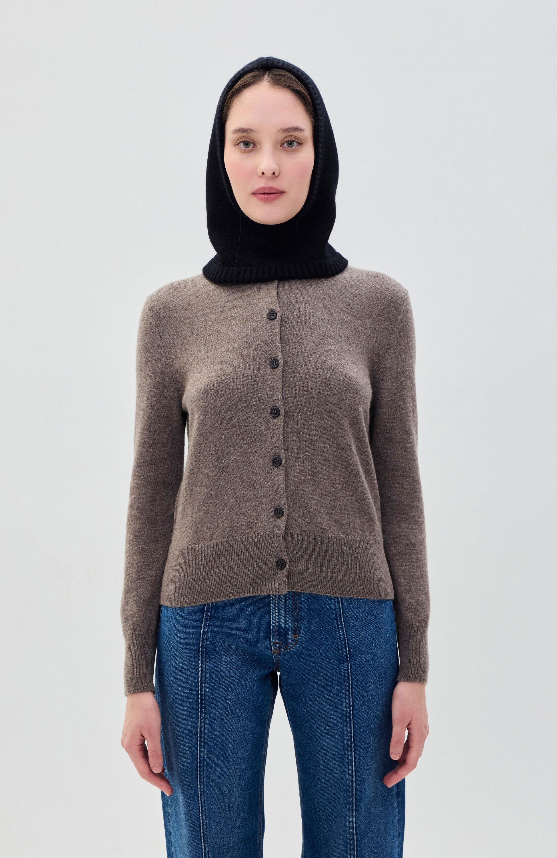 Lisa yang Black Cashmere balaclava astri image 3