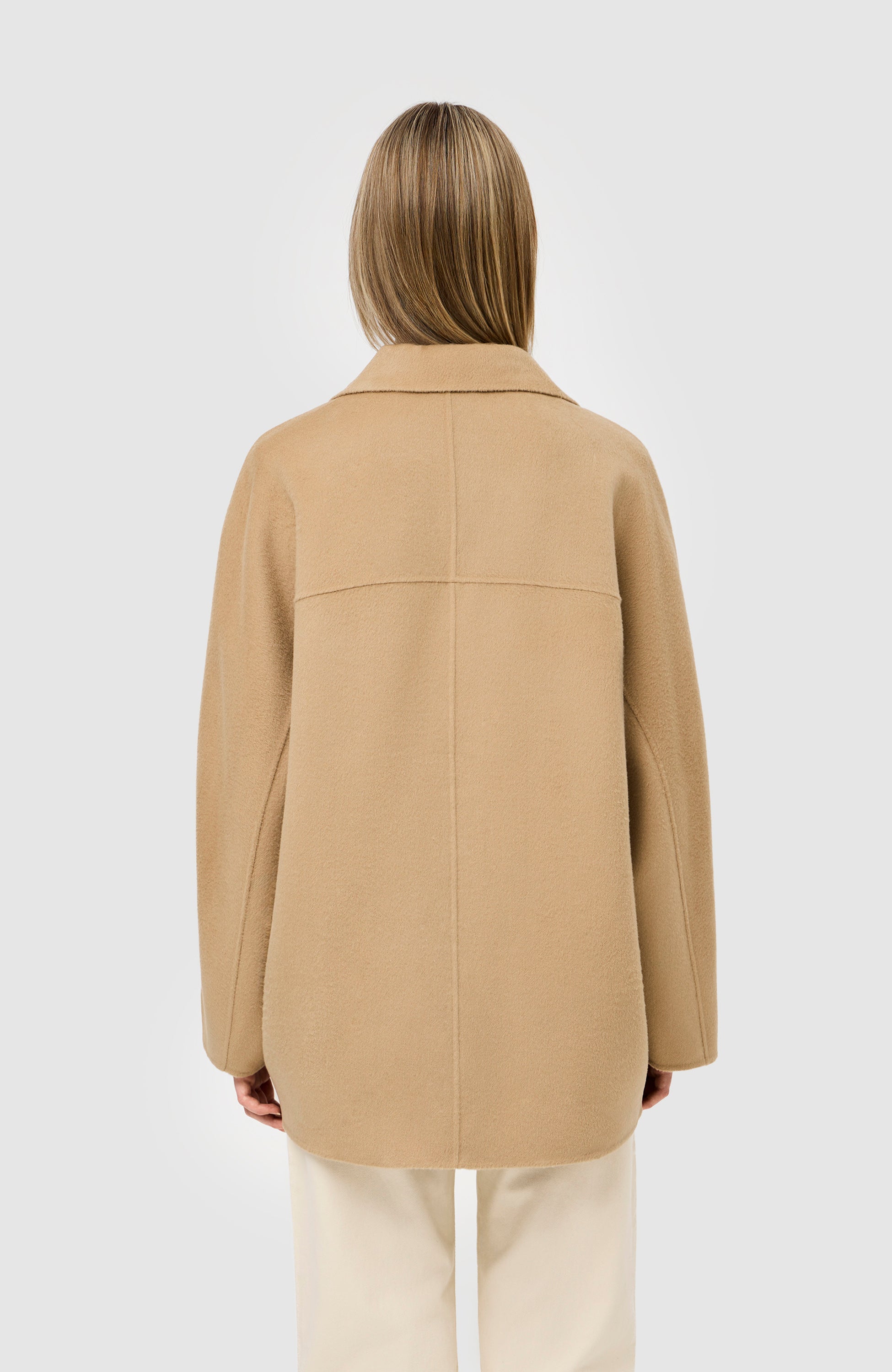 House of dagmar Beige Double jacket image 4
