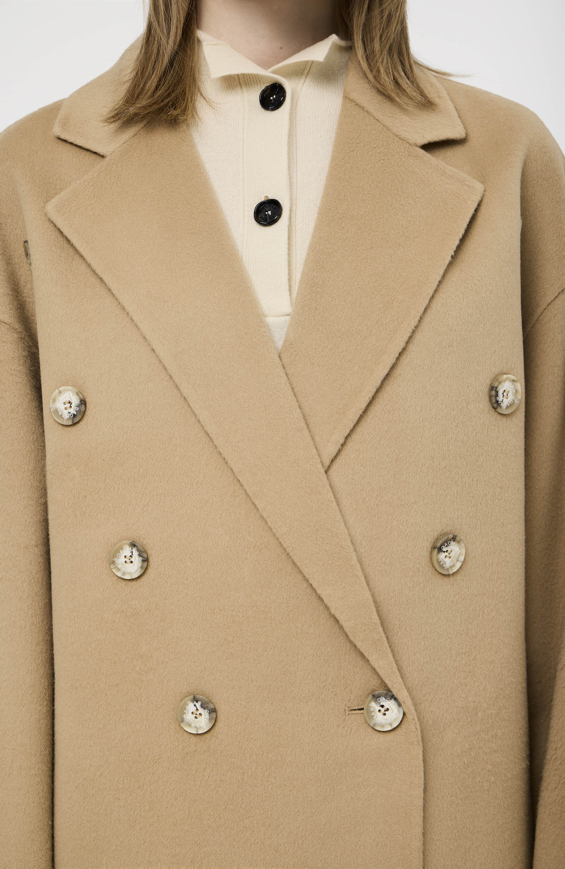 House of dagmar Beige Double jacket image 6