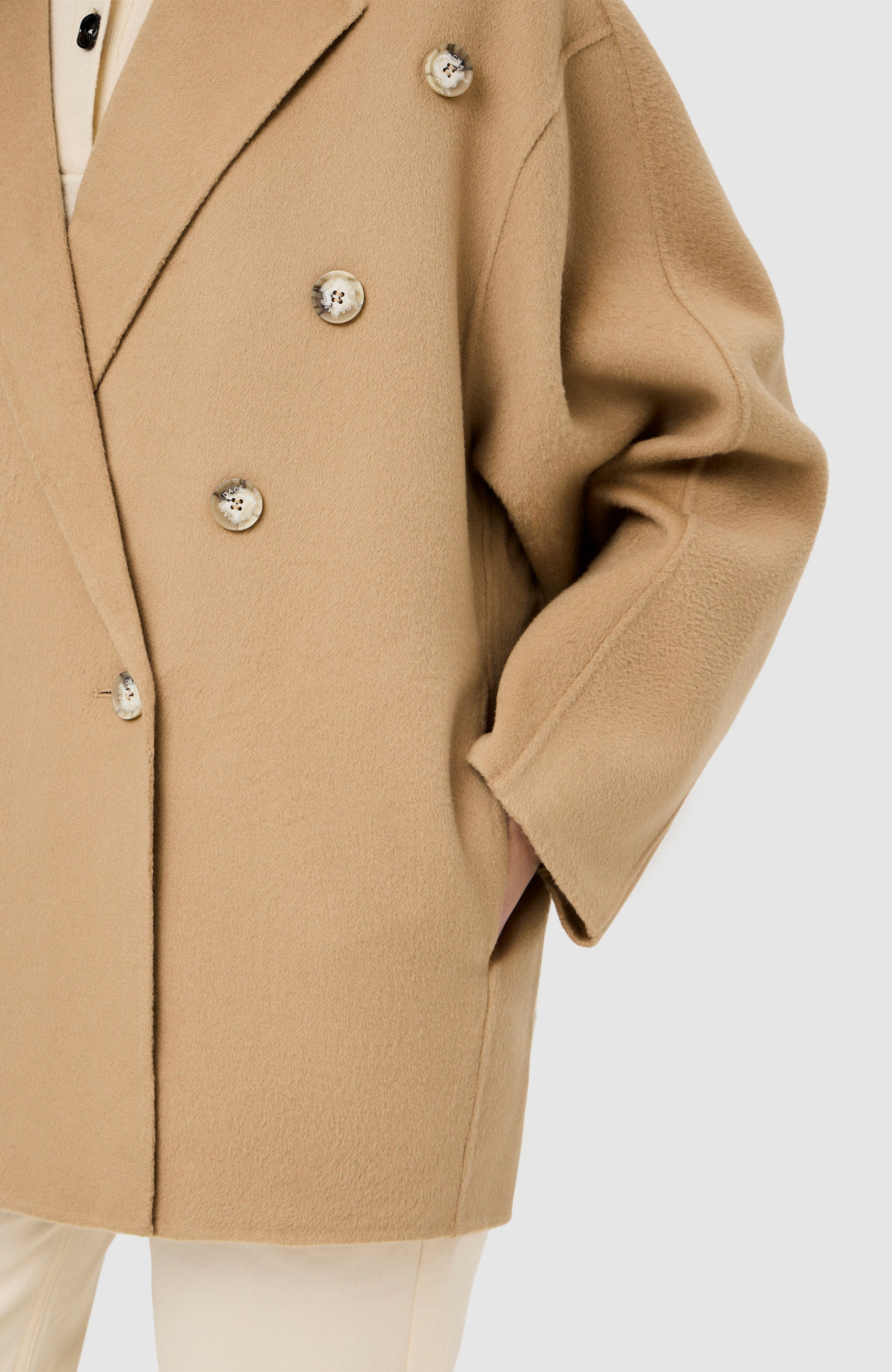 House of dagmar Beige Double jacket image 7