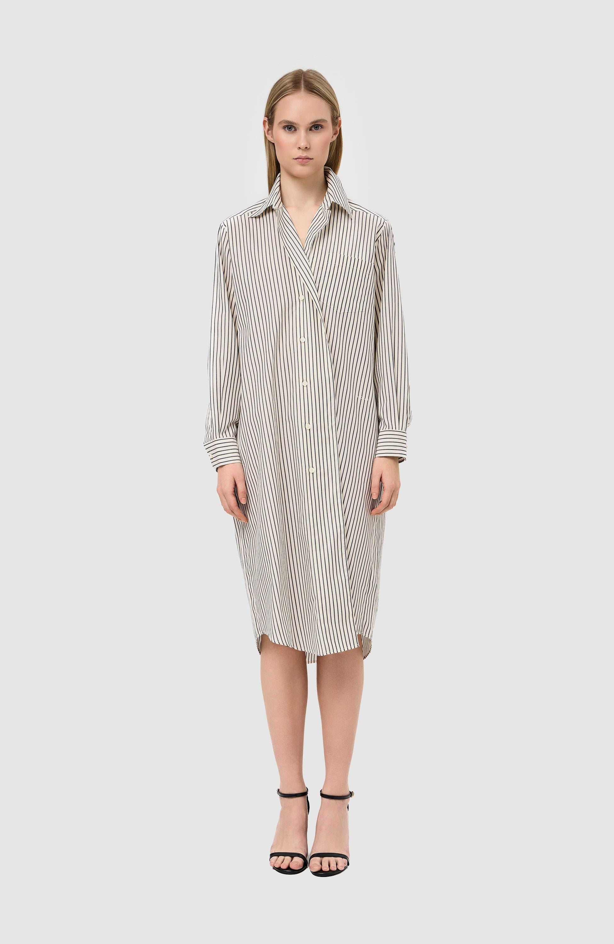 House of dagmar White Asymmetric dress image 4