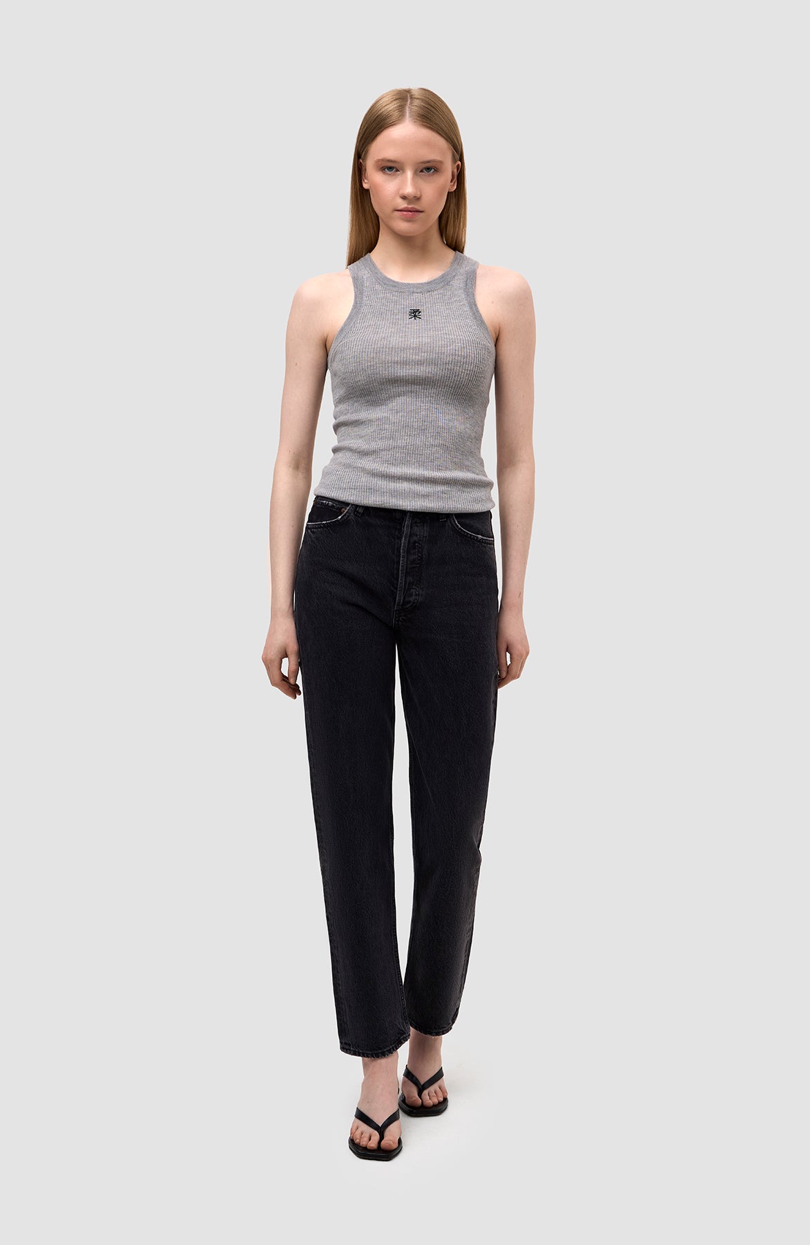 High-rise straight jeans 90'S PINCH