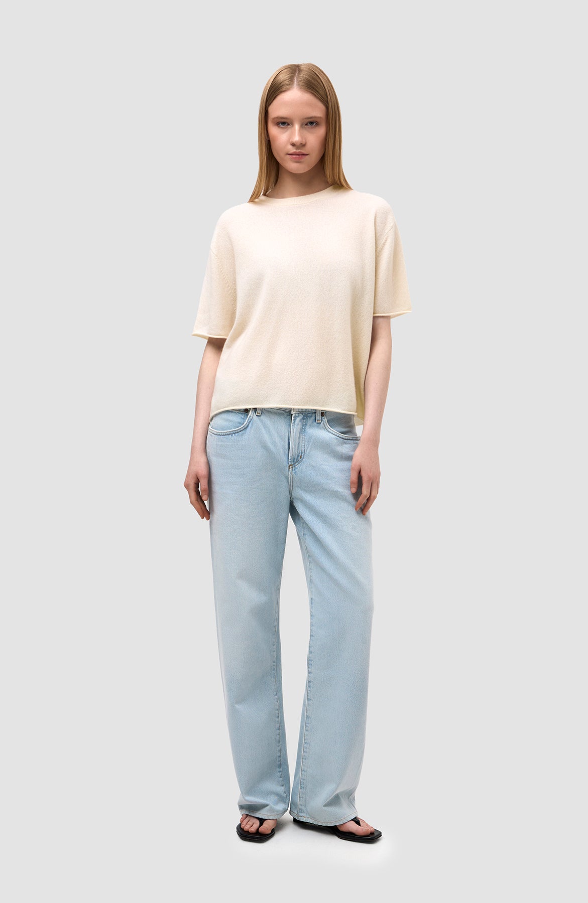 Low-rise baggy jeans FUSION