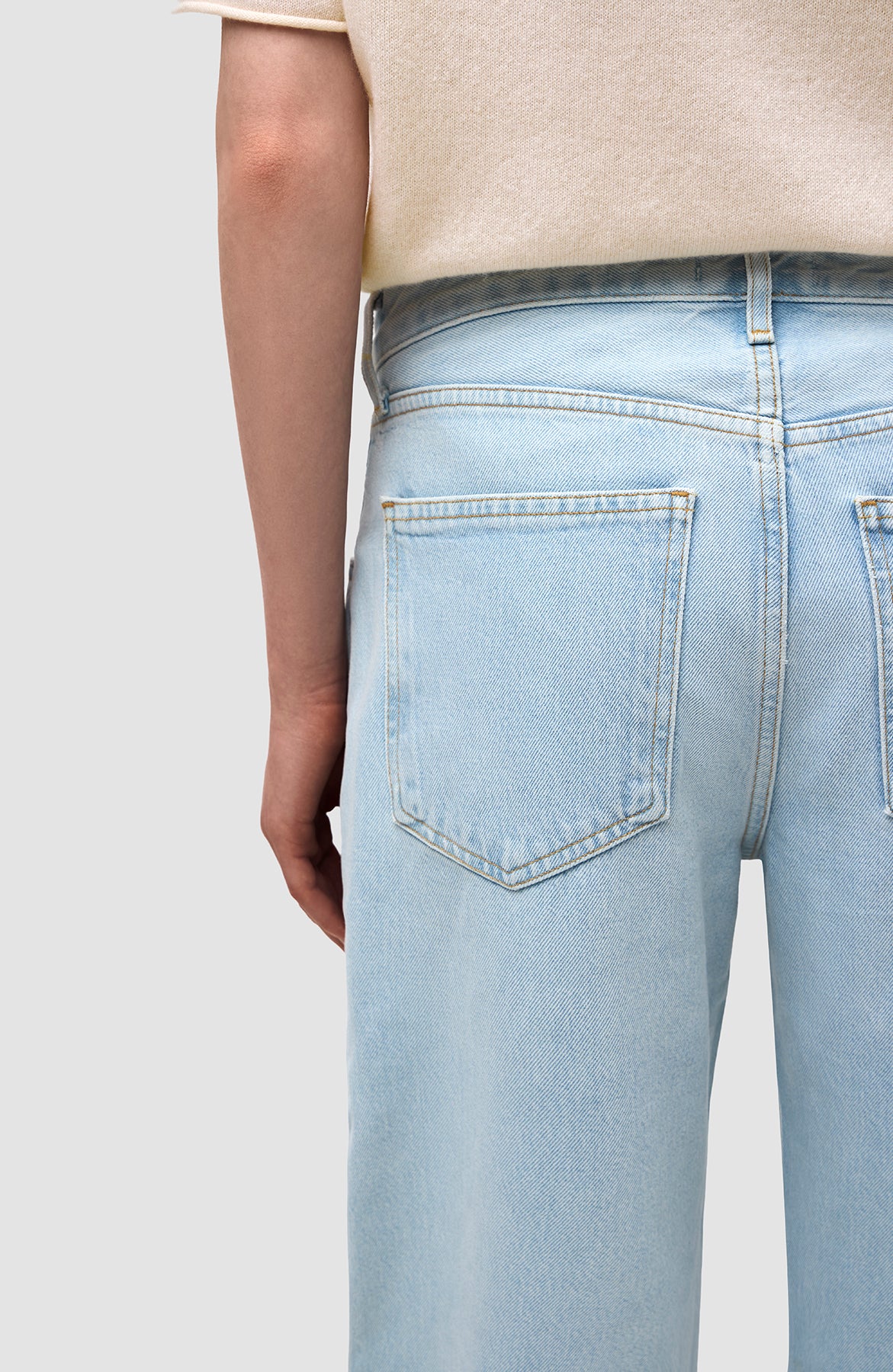 Agolde Blue Low-rise baggy jeans fusion image 6