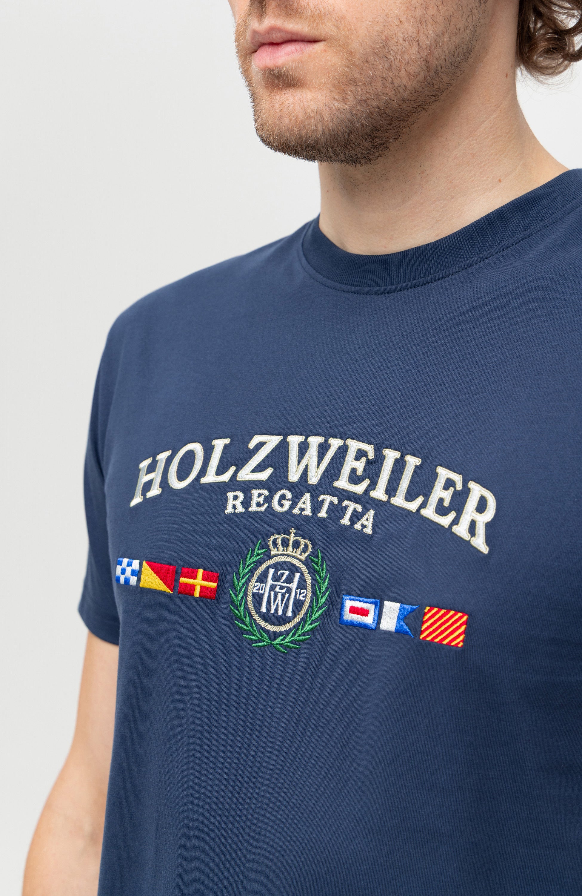 Holzweiler Blue Tikanditega t-särk regatta image 5