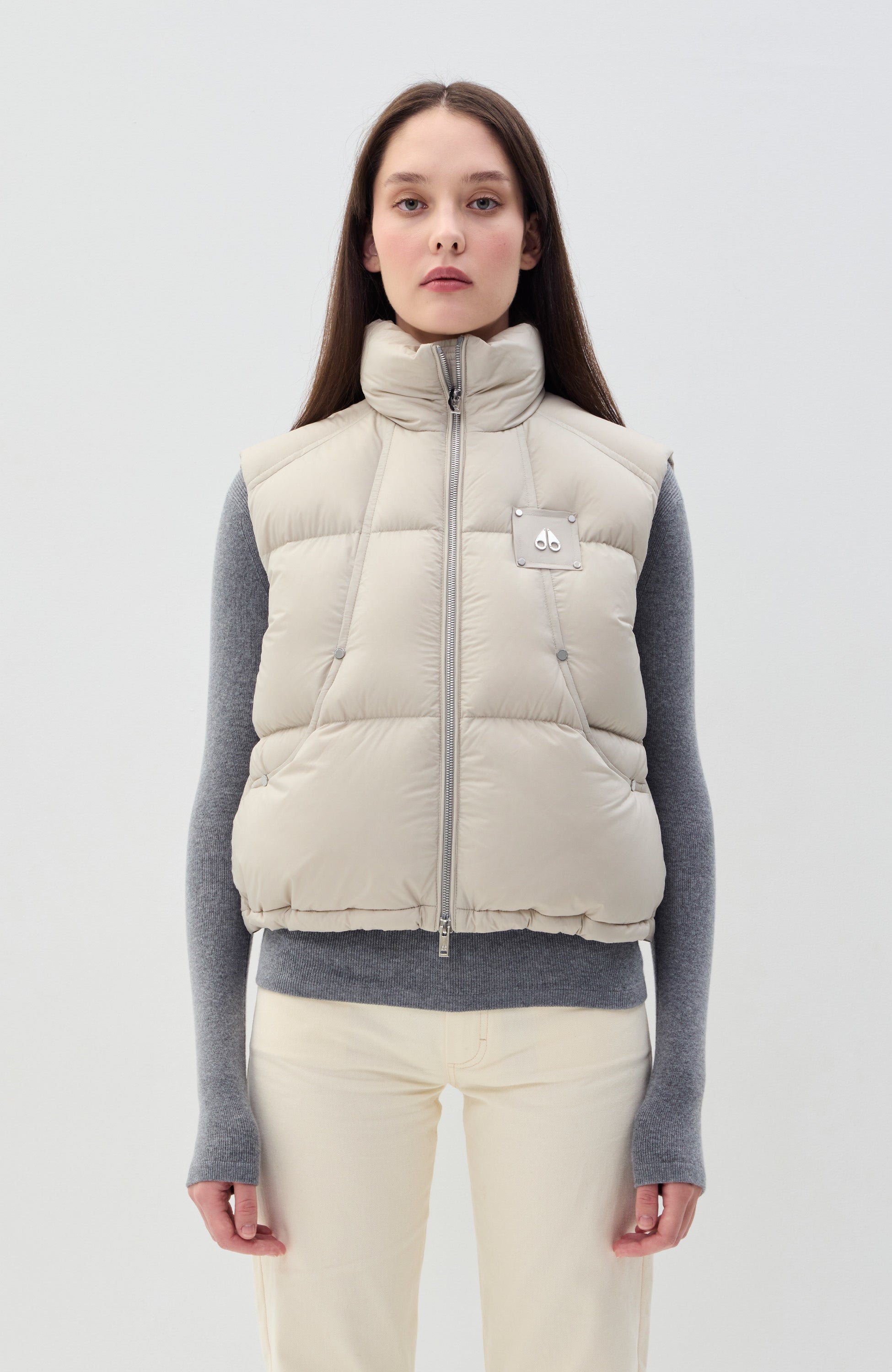 Moose knuckles Neutral Puffer vest akai image 3