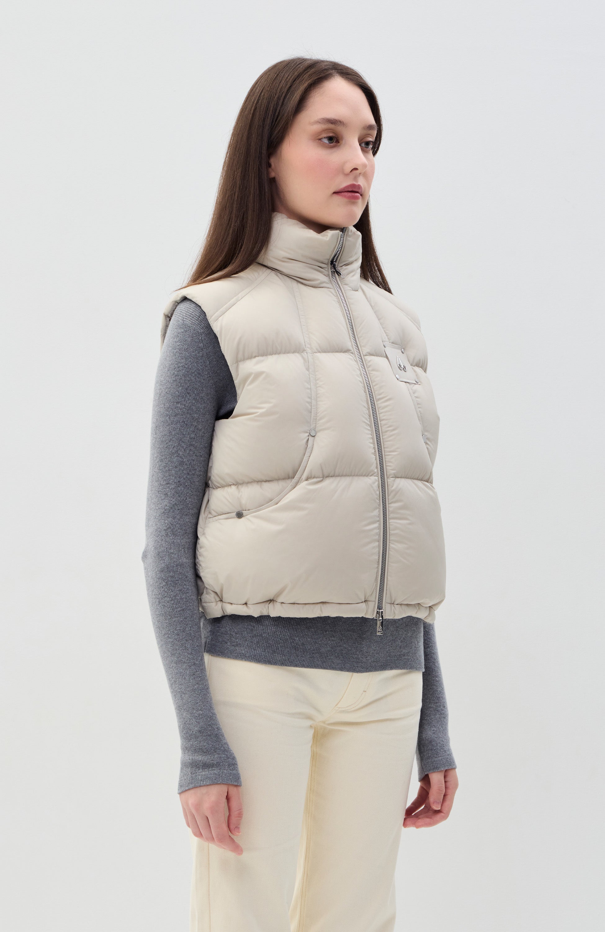 Moose knuckles Neutral Puffer vest akai image 5