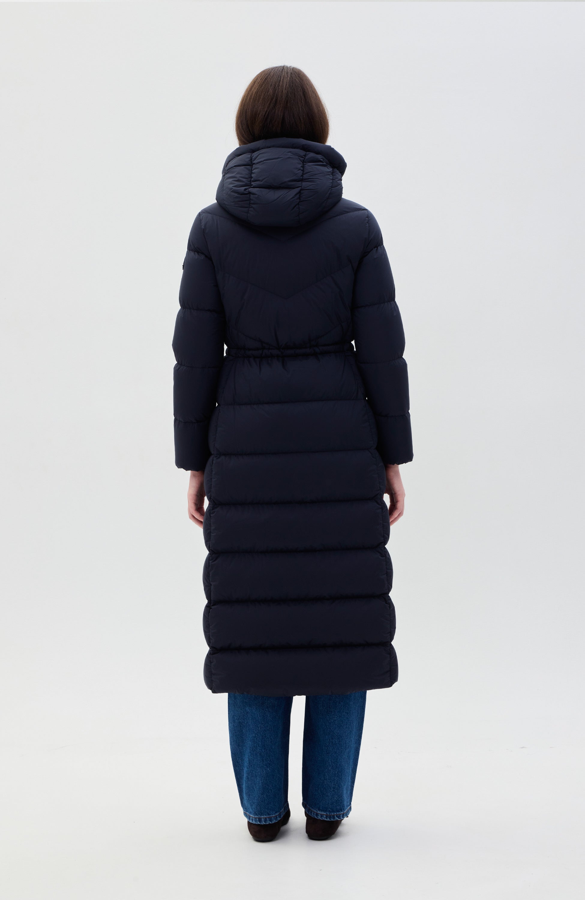 Moose knuckles Navy Lightweight parka coat belle cote image 4