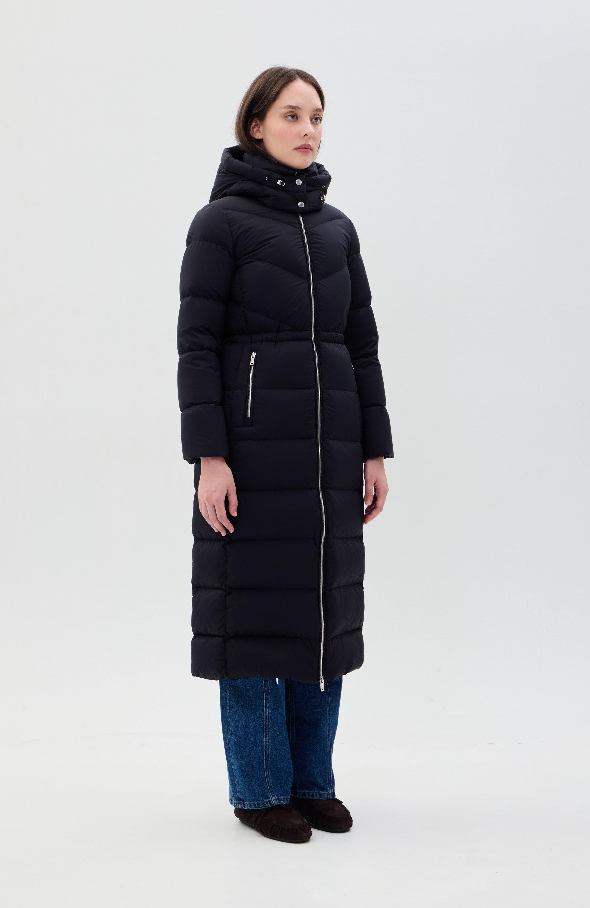 Moose knuckles Black Lightweight parka coat belle cote image 3