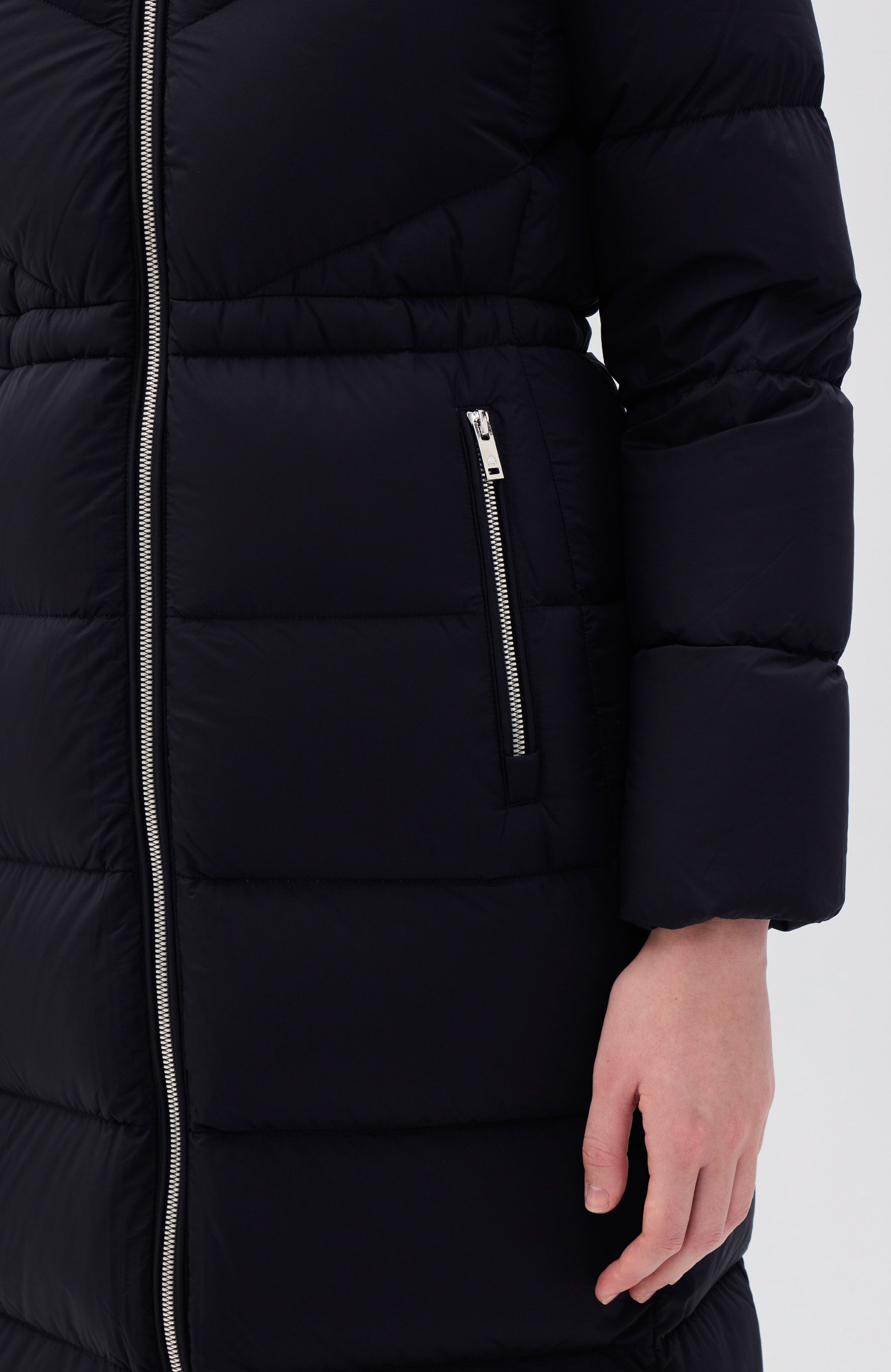 Moose knuckles Black Lightweight parka coat belle cote image 7