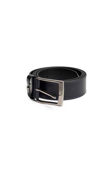 Leather-strap belt