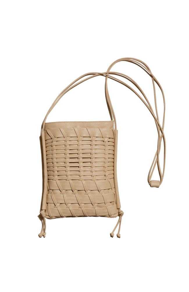 Flat square crossbody bag TRENA