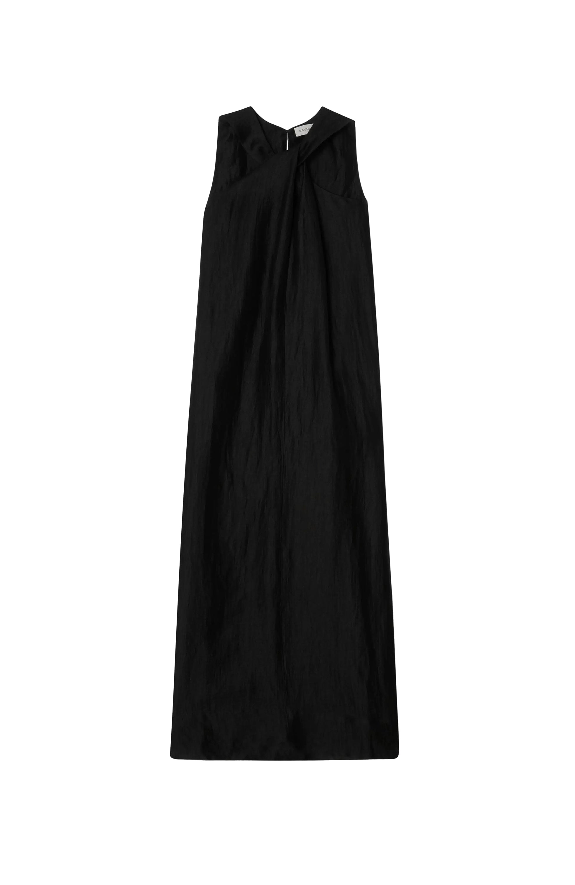 House of dagmar Black Lniana sukienka twist image 11