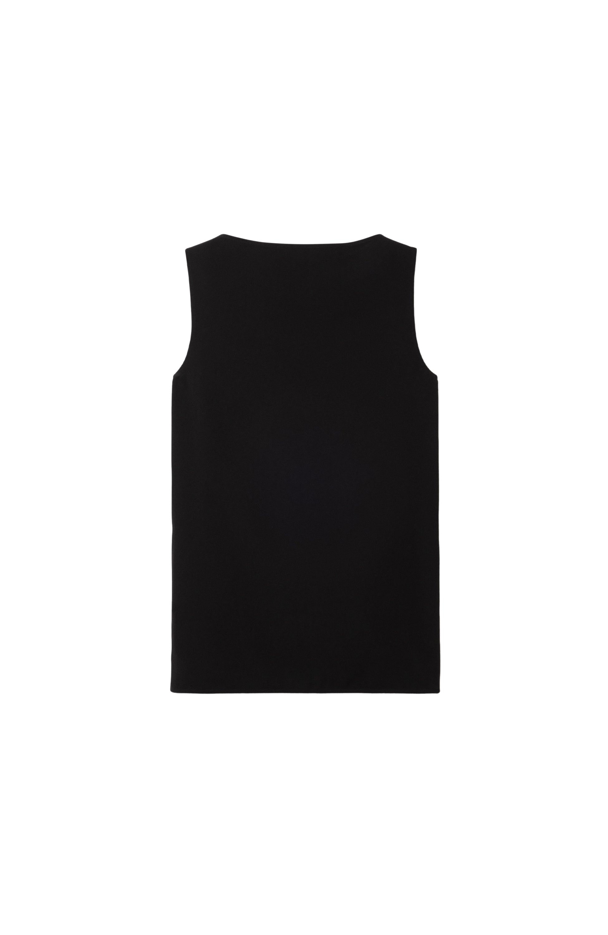 House of dagmar Black Sleeveless crepe top image 8