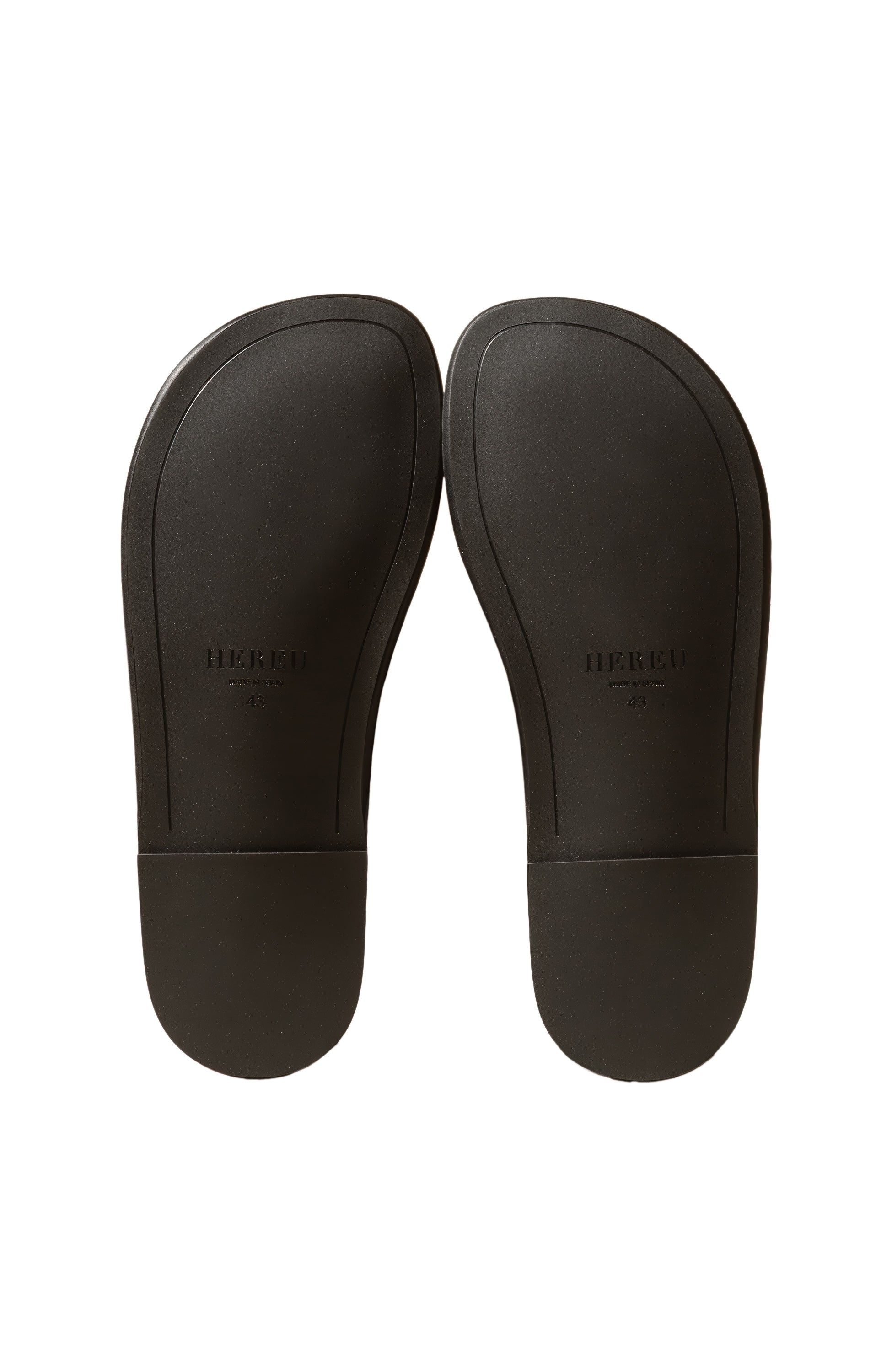 Hereu Black Interwoven mule dira slim image 5