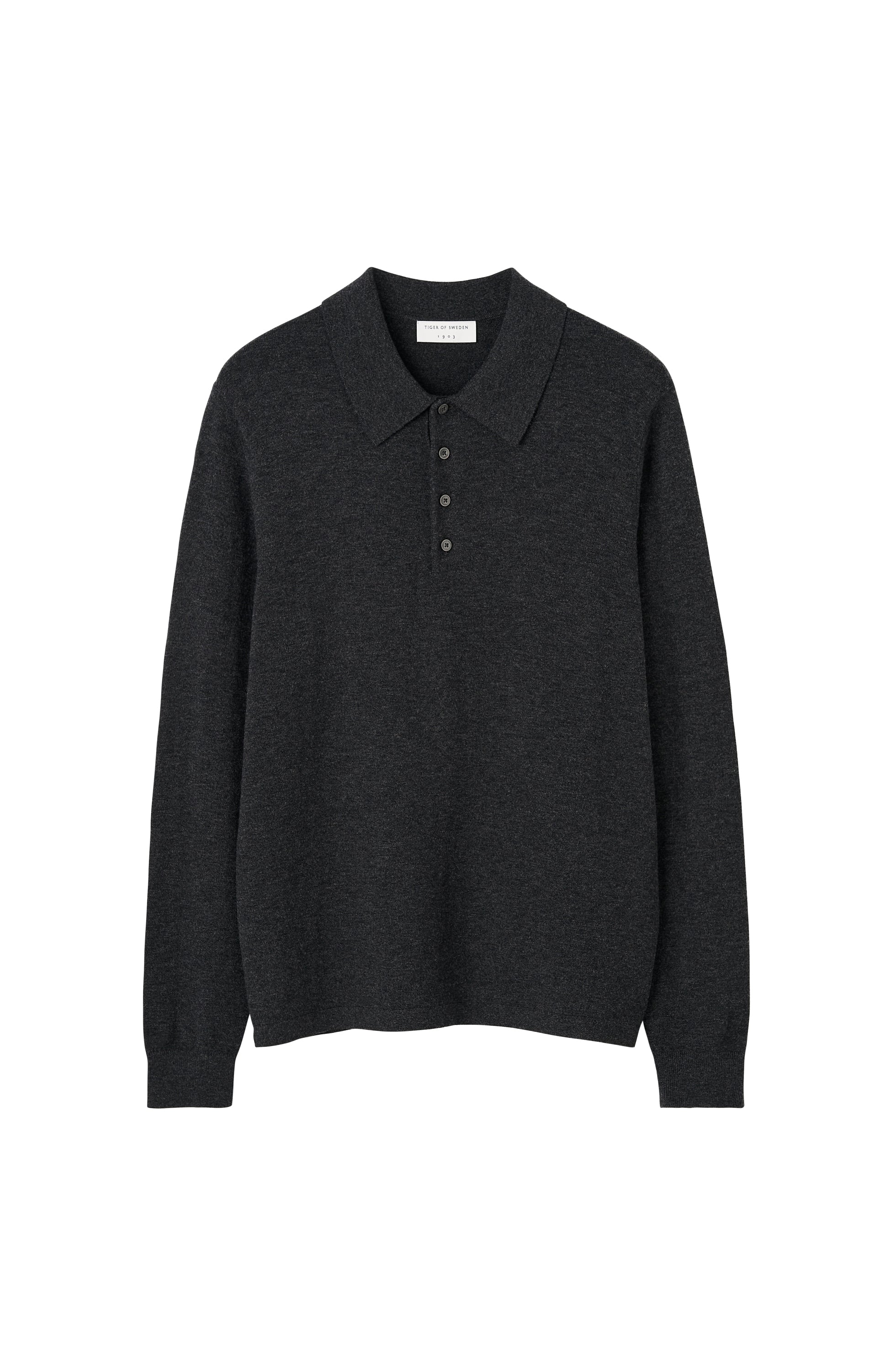 Tiger of sweden Grey Sweter polo eross image 6
