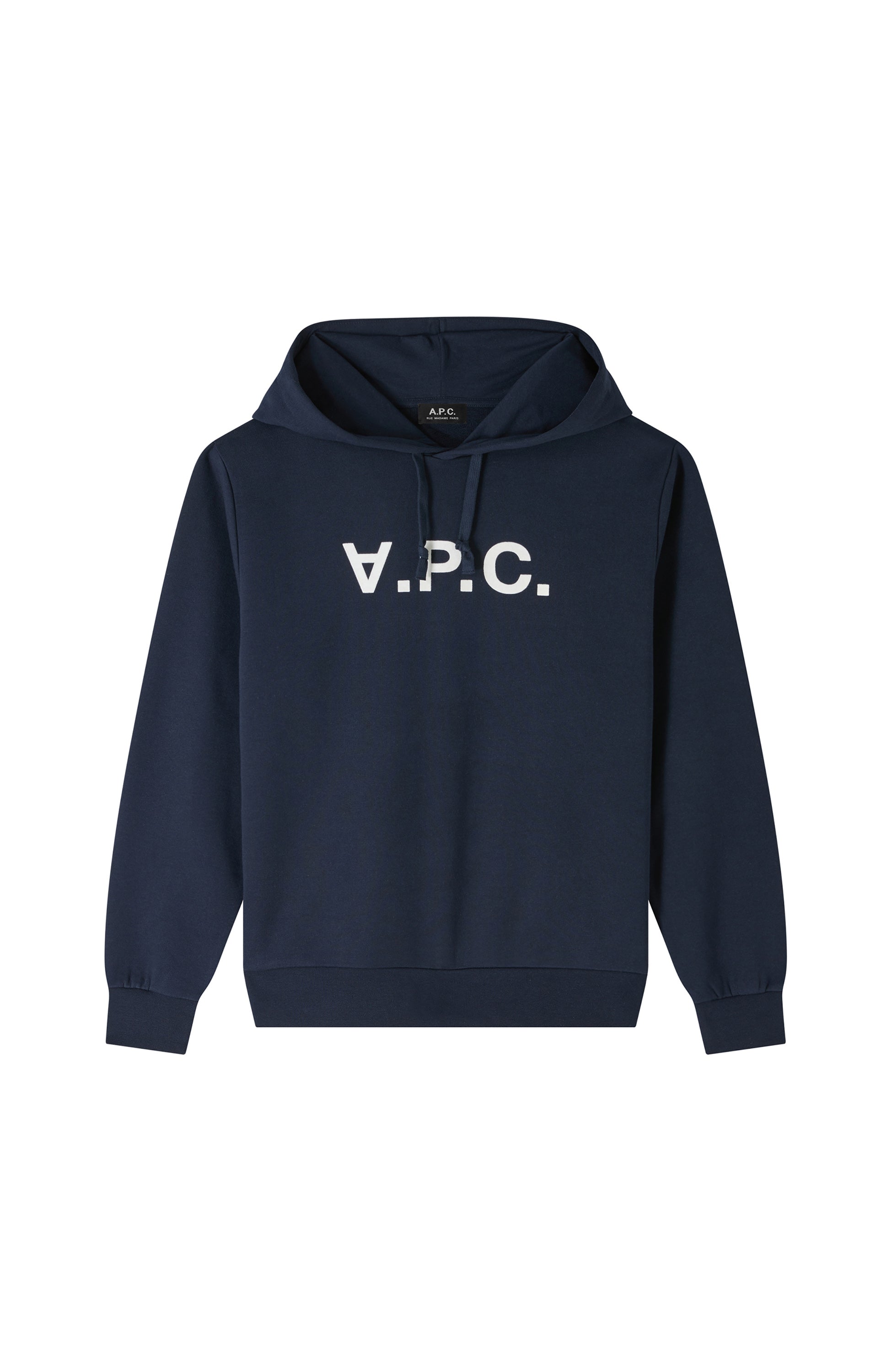 A.p.c. Navy Bawełniana bluza z kapturem standard a.p.c. image 8