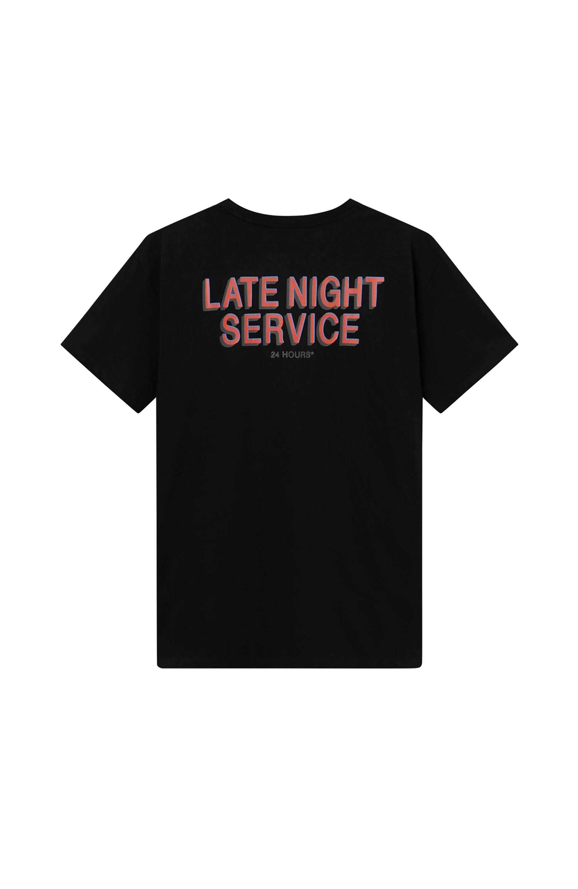 Les deux Black Puuvillast t-särk late night service image 8
