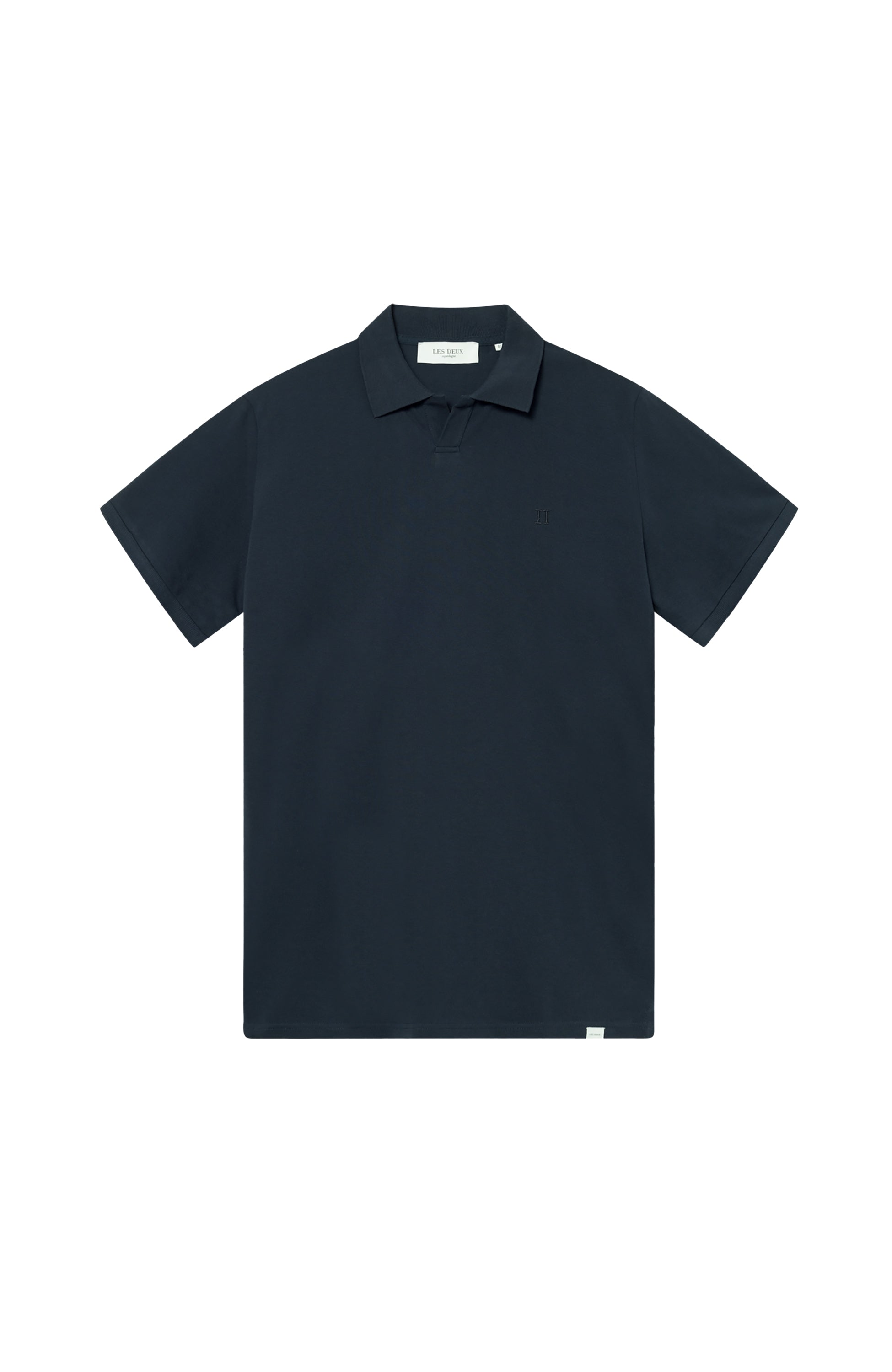 Les deux Navy Piqué polo shirt image 7