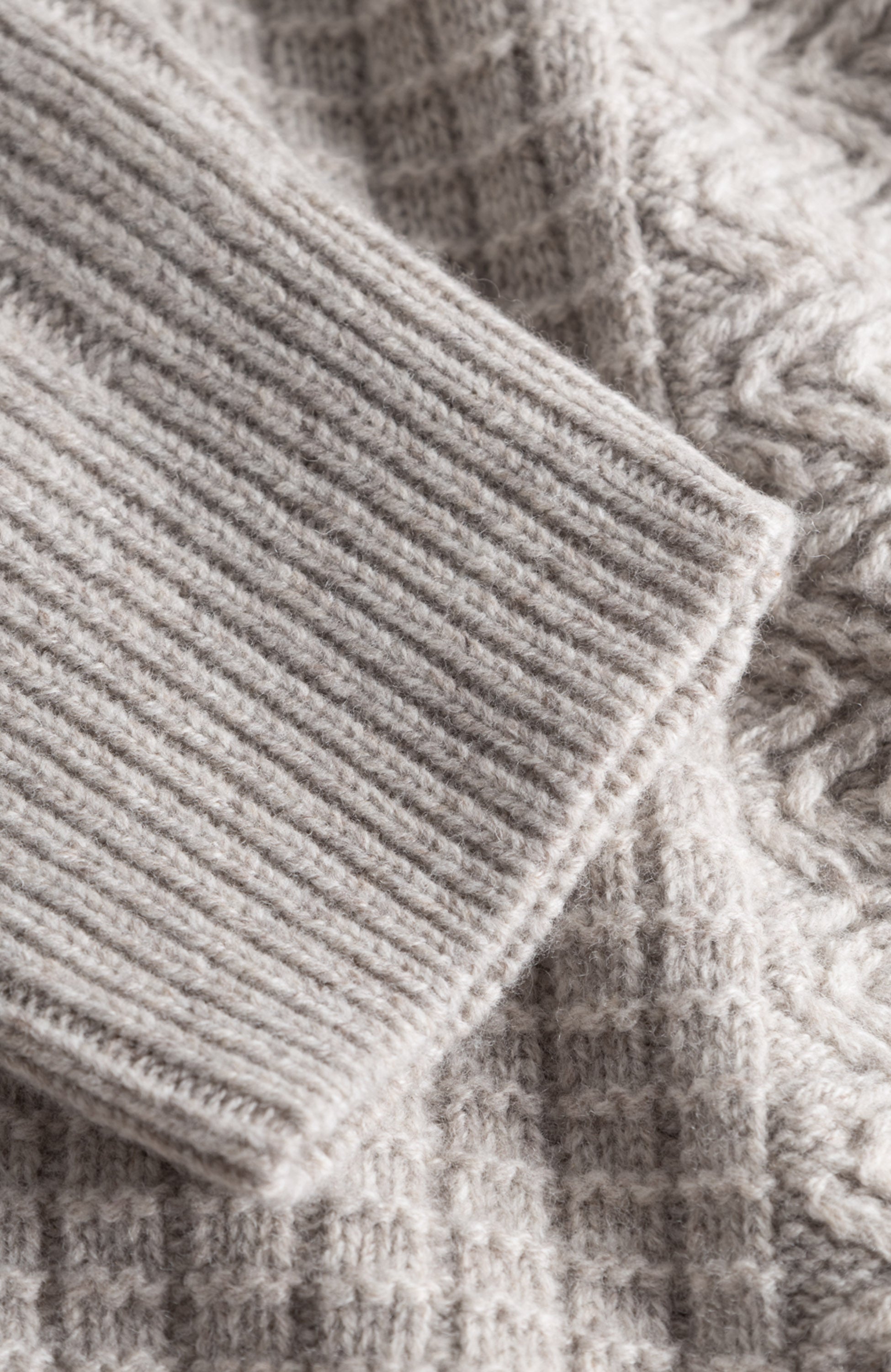 Les deux Neutral Sweter z dzianiny z okrągłym dekoltem fernando image 9