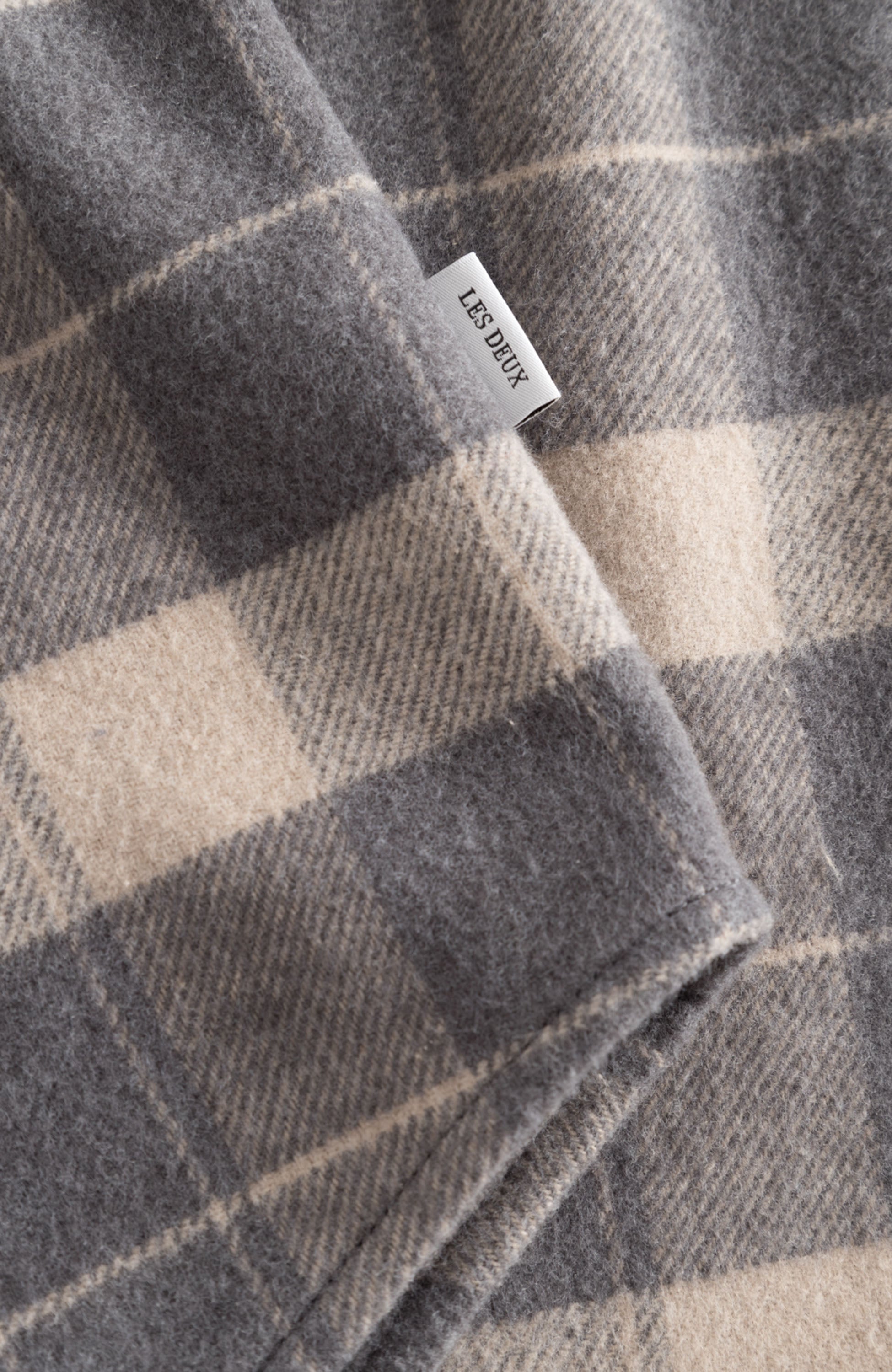 Les deux Grey Ruuduline flanellist ülesärk lennon image 9
