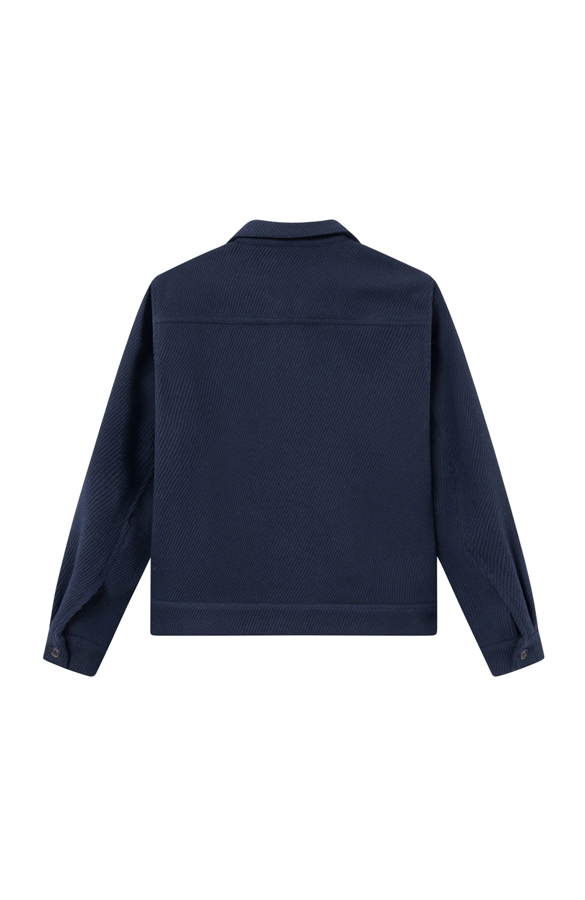 Les deux Navy Patch-pocket wool jacket nash image 9