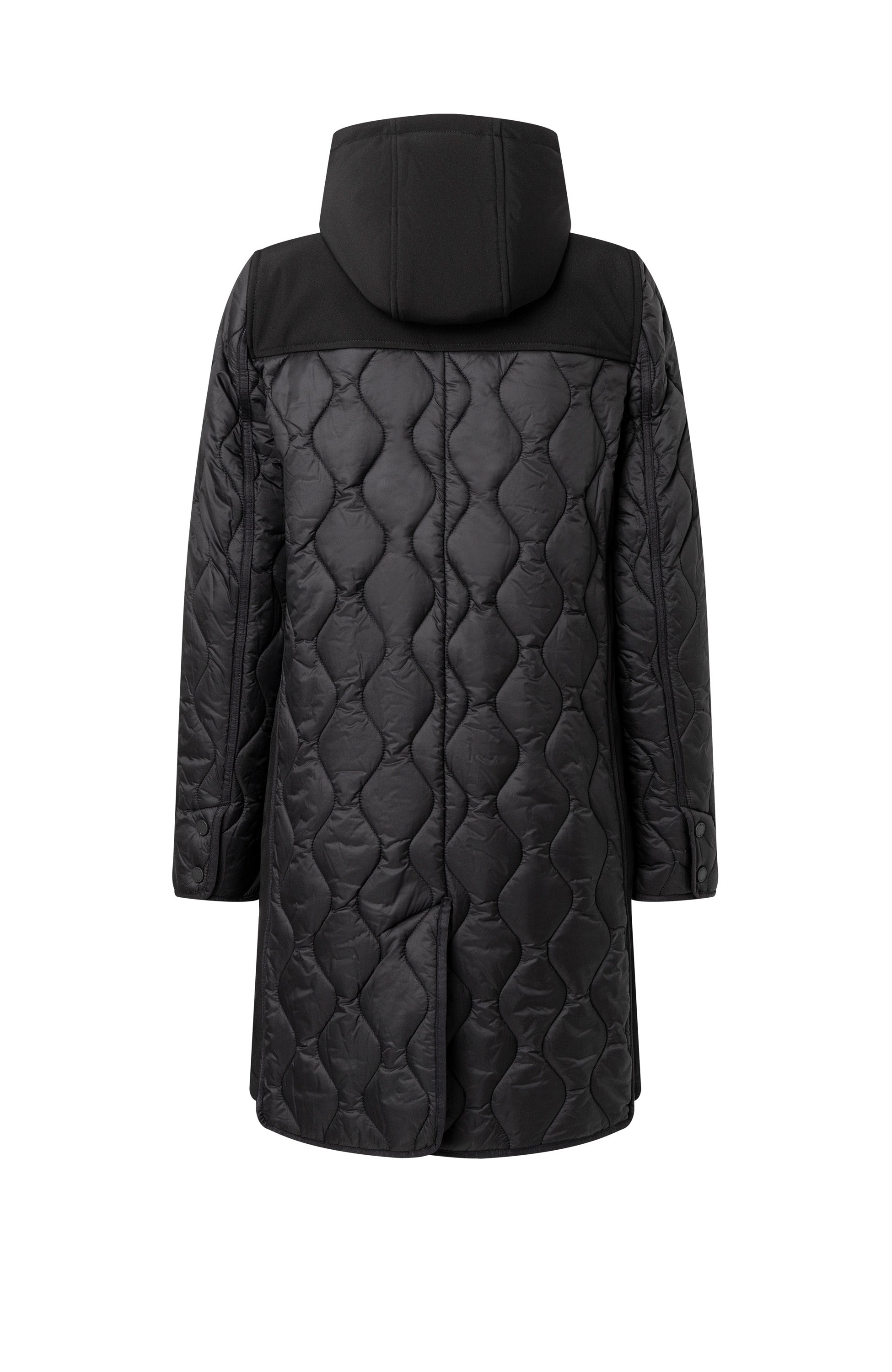 Moose knuckles Black Kapuutsiga tepitud parka manhatten image 10