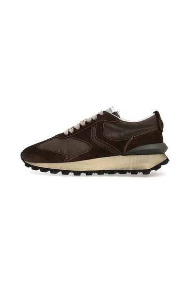 Lace-up suede sneakers QWARK
