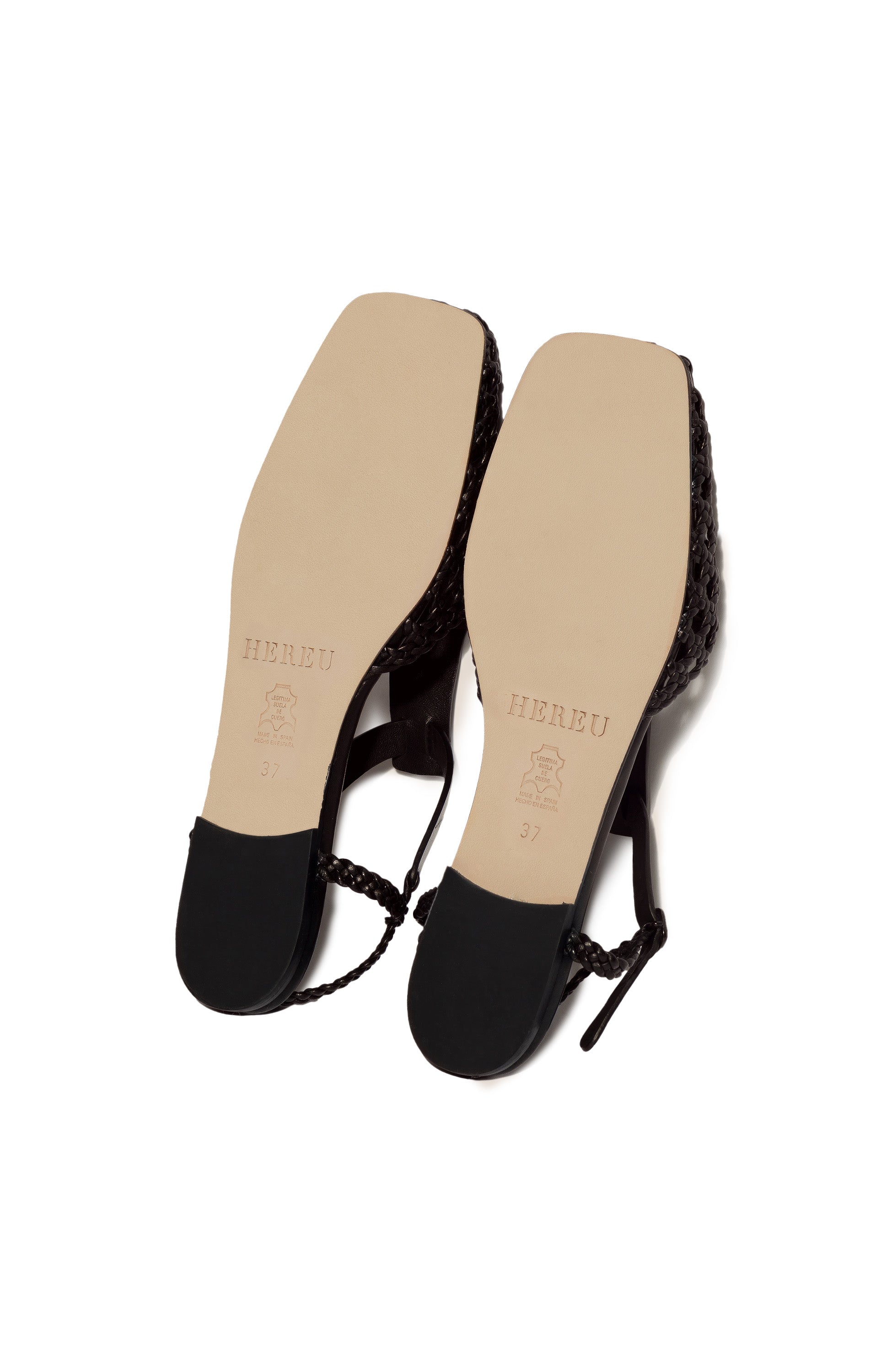 Hereu Black Woven sandals reixa image 4