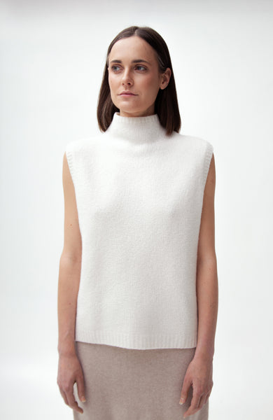 Rollneck boucle vest EMBER