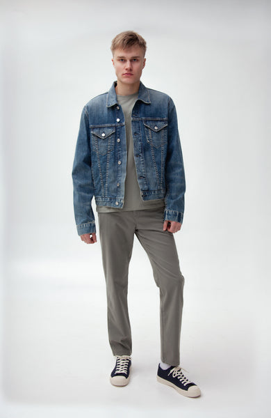 Casual chino-fit trousers CAIDON