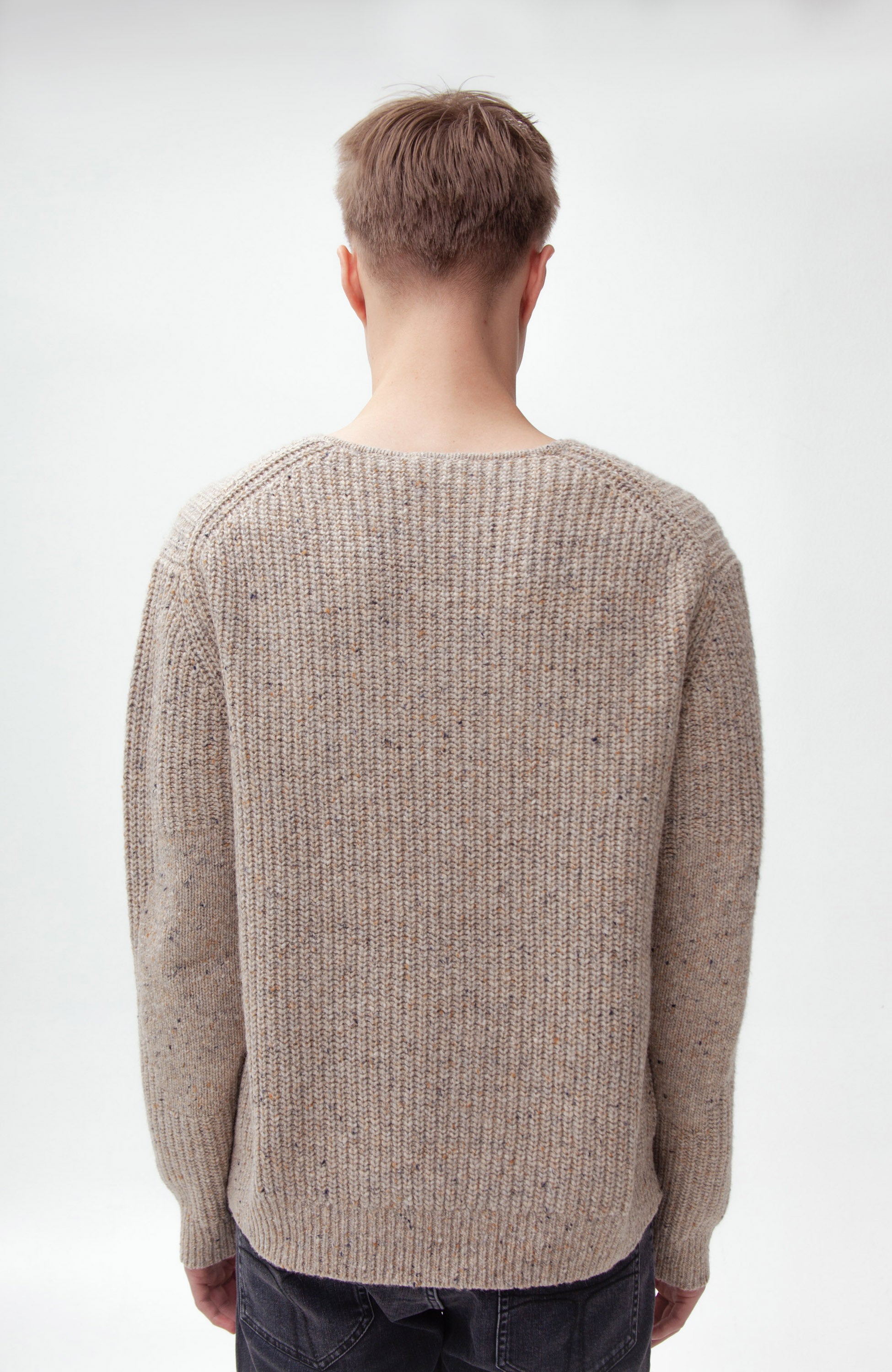Wool-blend crewneck pullover KARSON