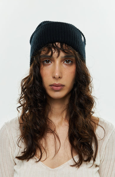 Kootud beanie-müts