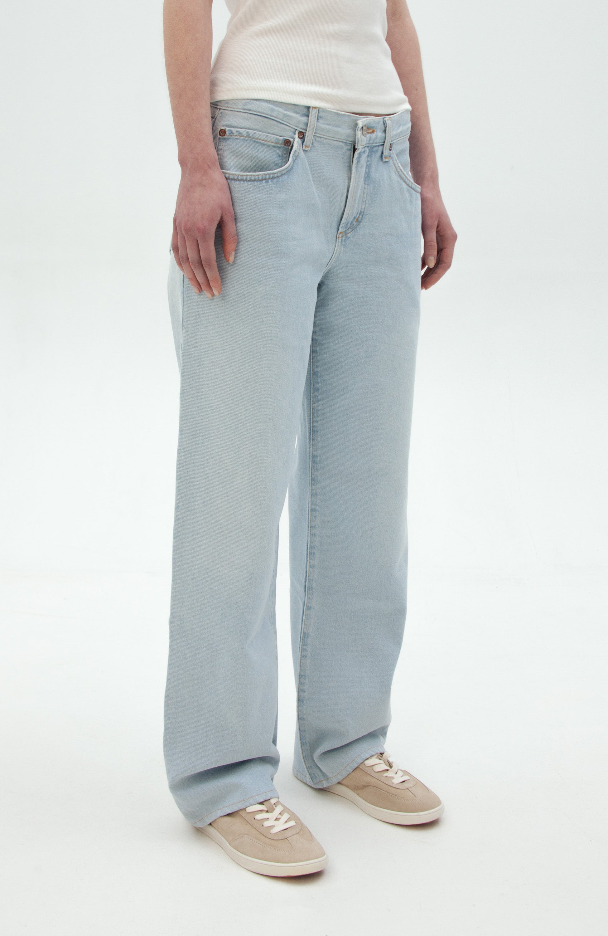 Low-rise baggy jeans FUSION