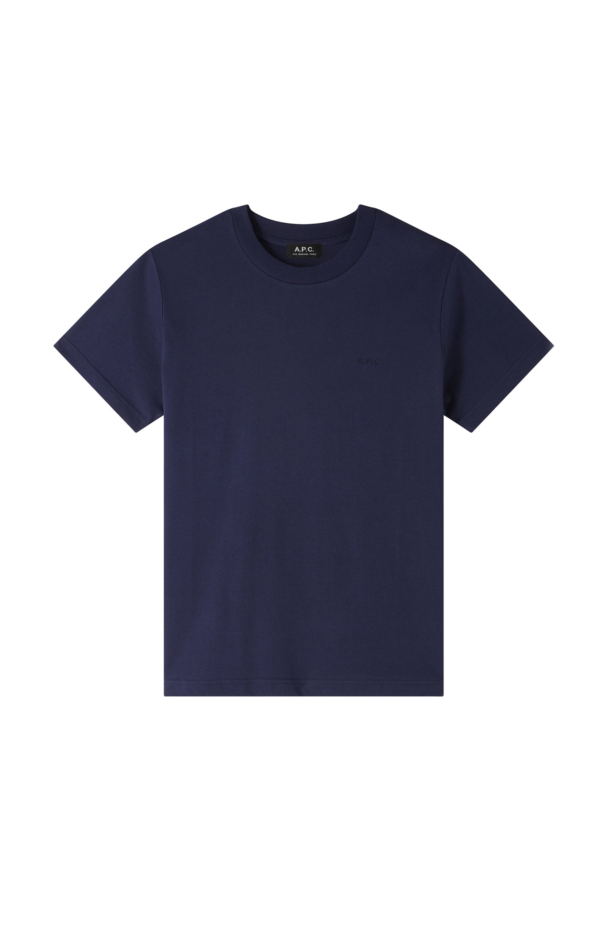 A.p.c. Navy Bawełniany t-shirt standard a.p.c. image 10