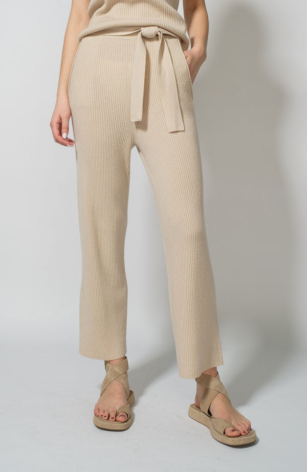 Cashmere ribbed trousers FTC CASHMERE