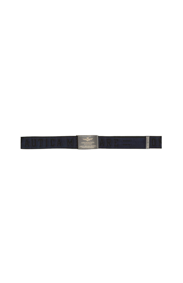 Logo-print belt