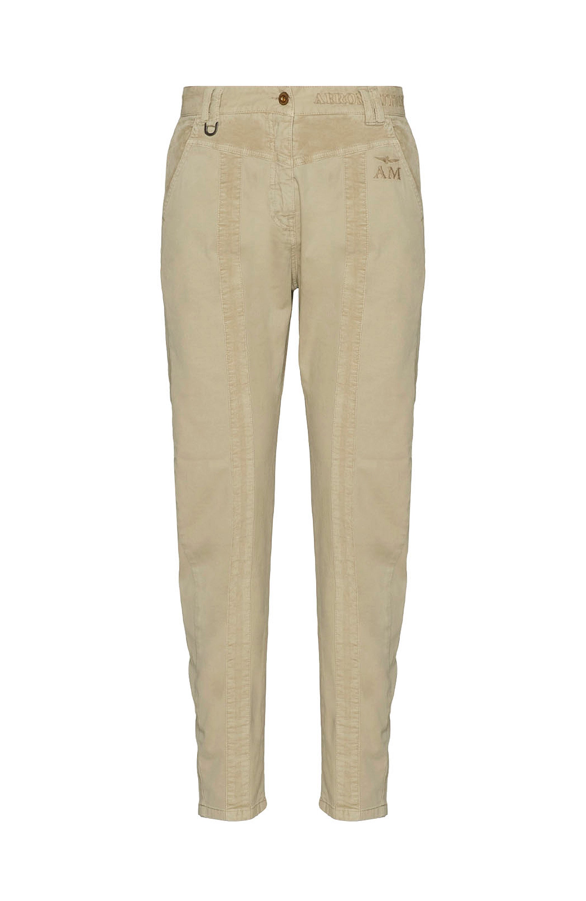 Slouchy cotton trousers