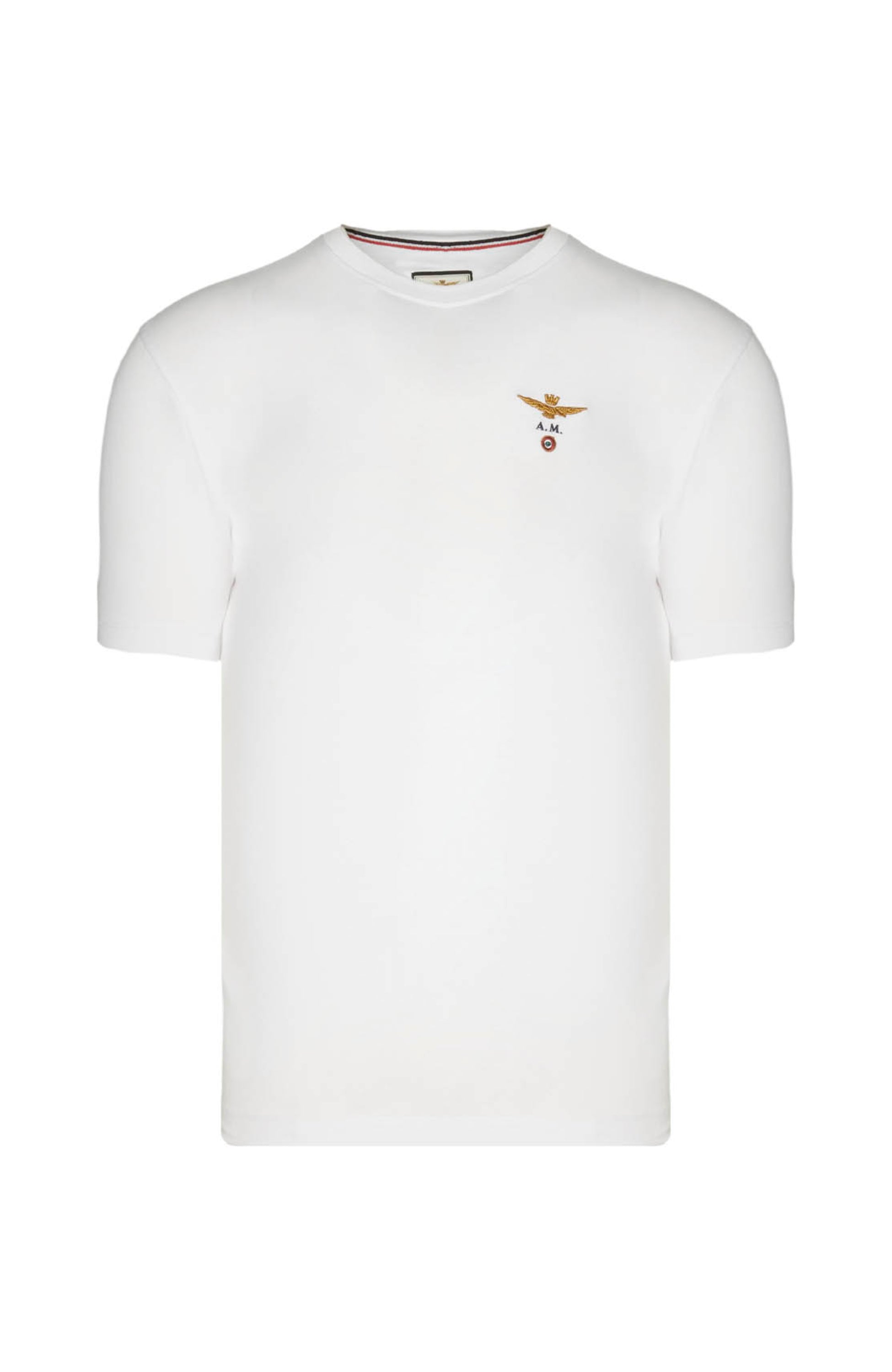 Eagle-embroidered t-shirt