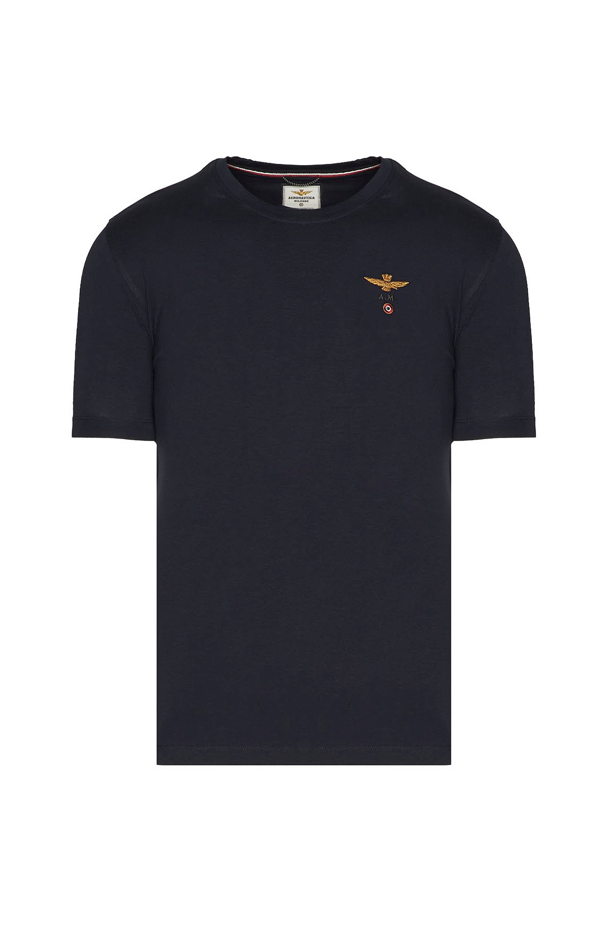 Eagle-embroidered t-shirt