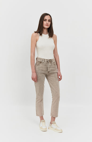 High-rise vintage slim jeans JOLENE